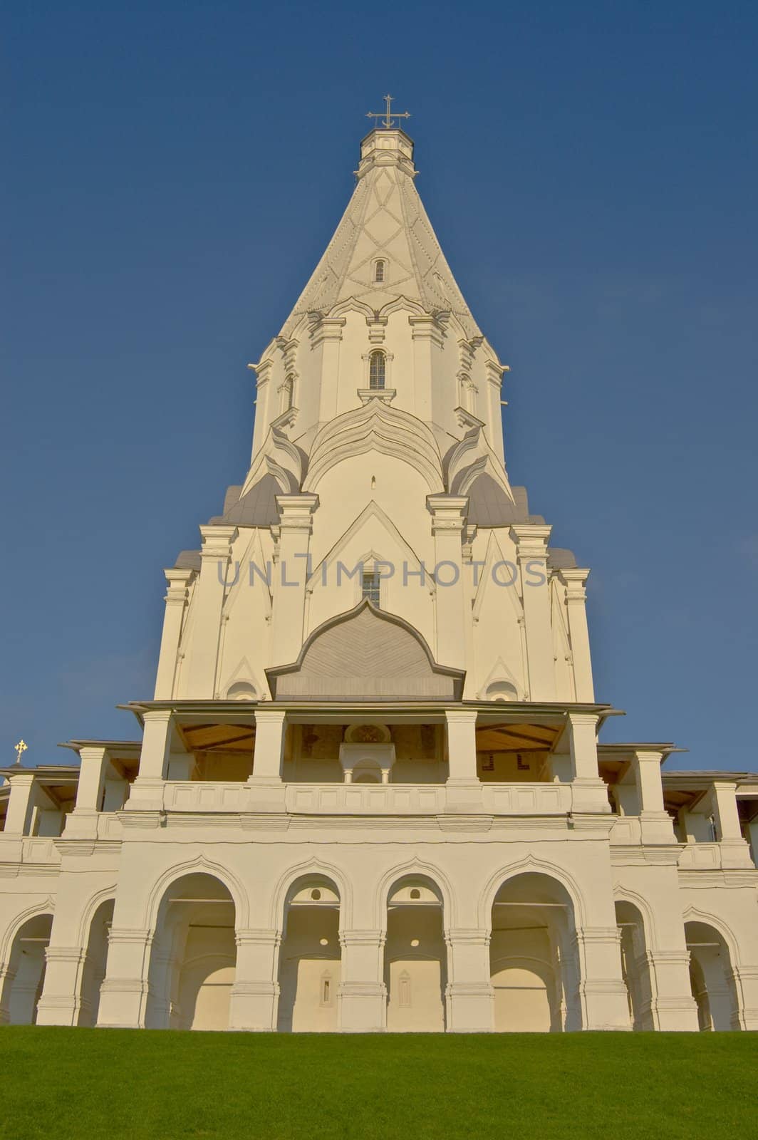 Ascension Church. Architectural Ensemble  in Kolomenskoye. Moscow.