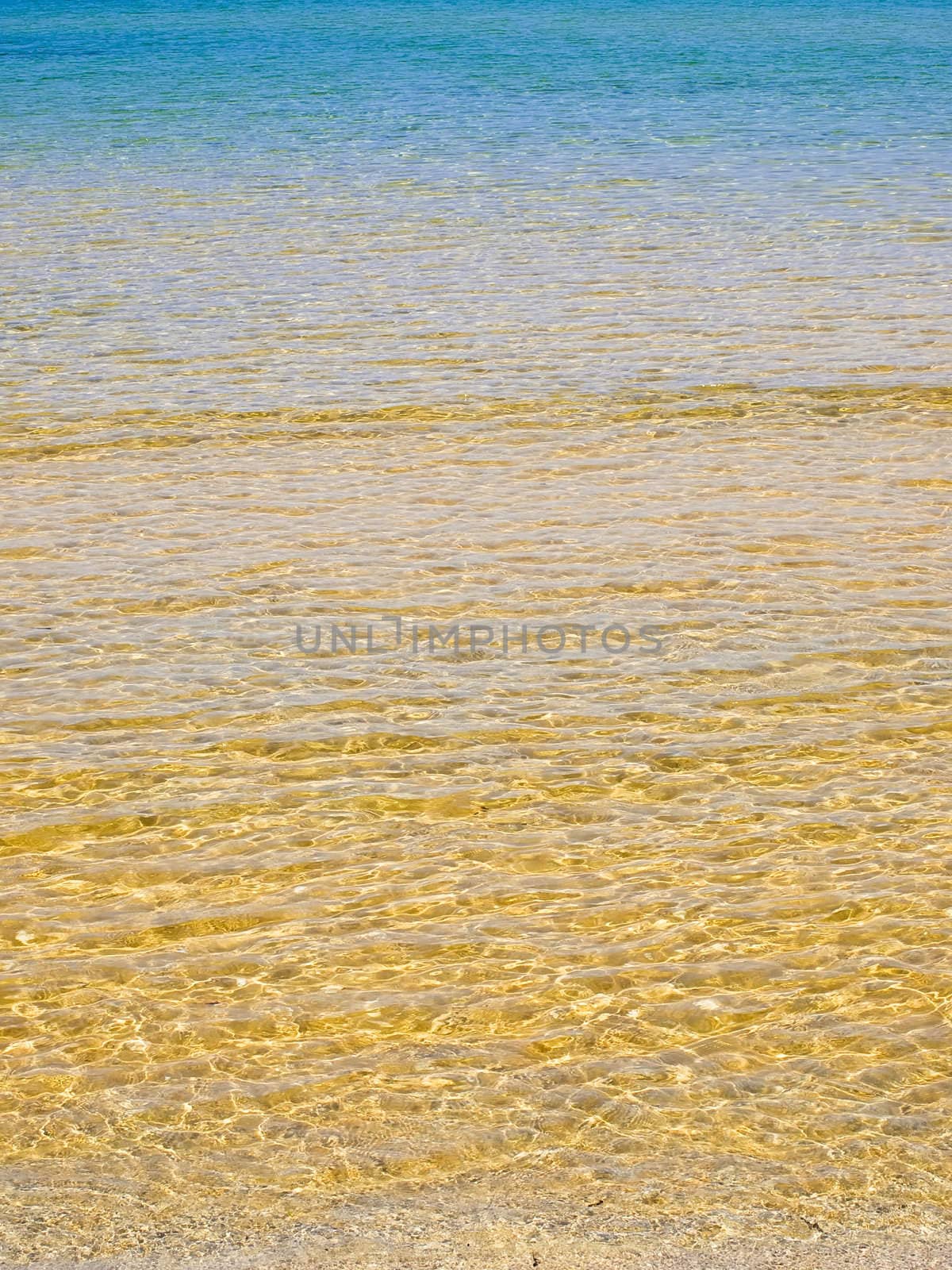 Beautiful Mediterranean beach on the island of Malta