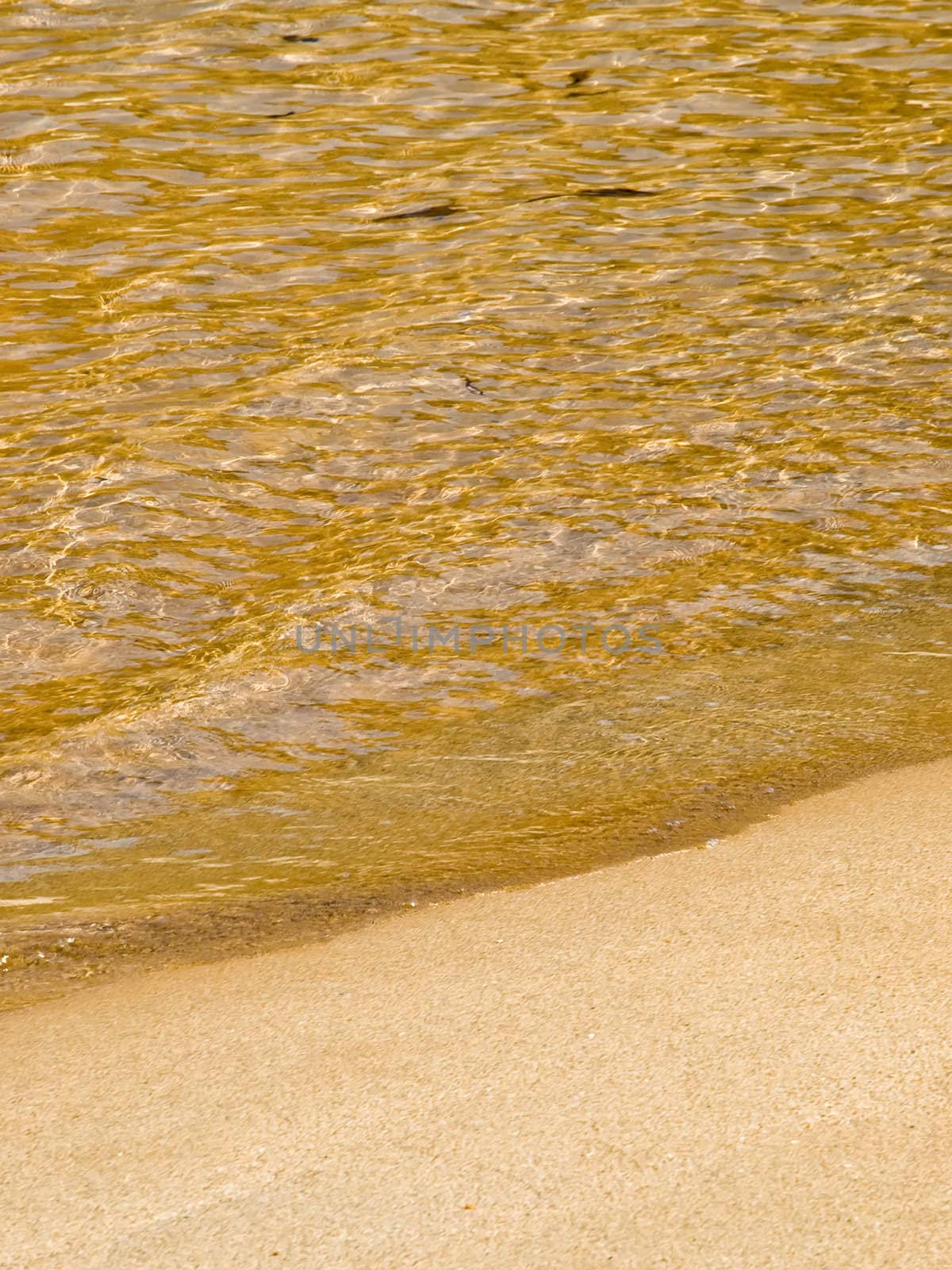 Beautiful Mediterranean beach on the island of Malta