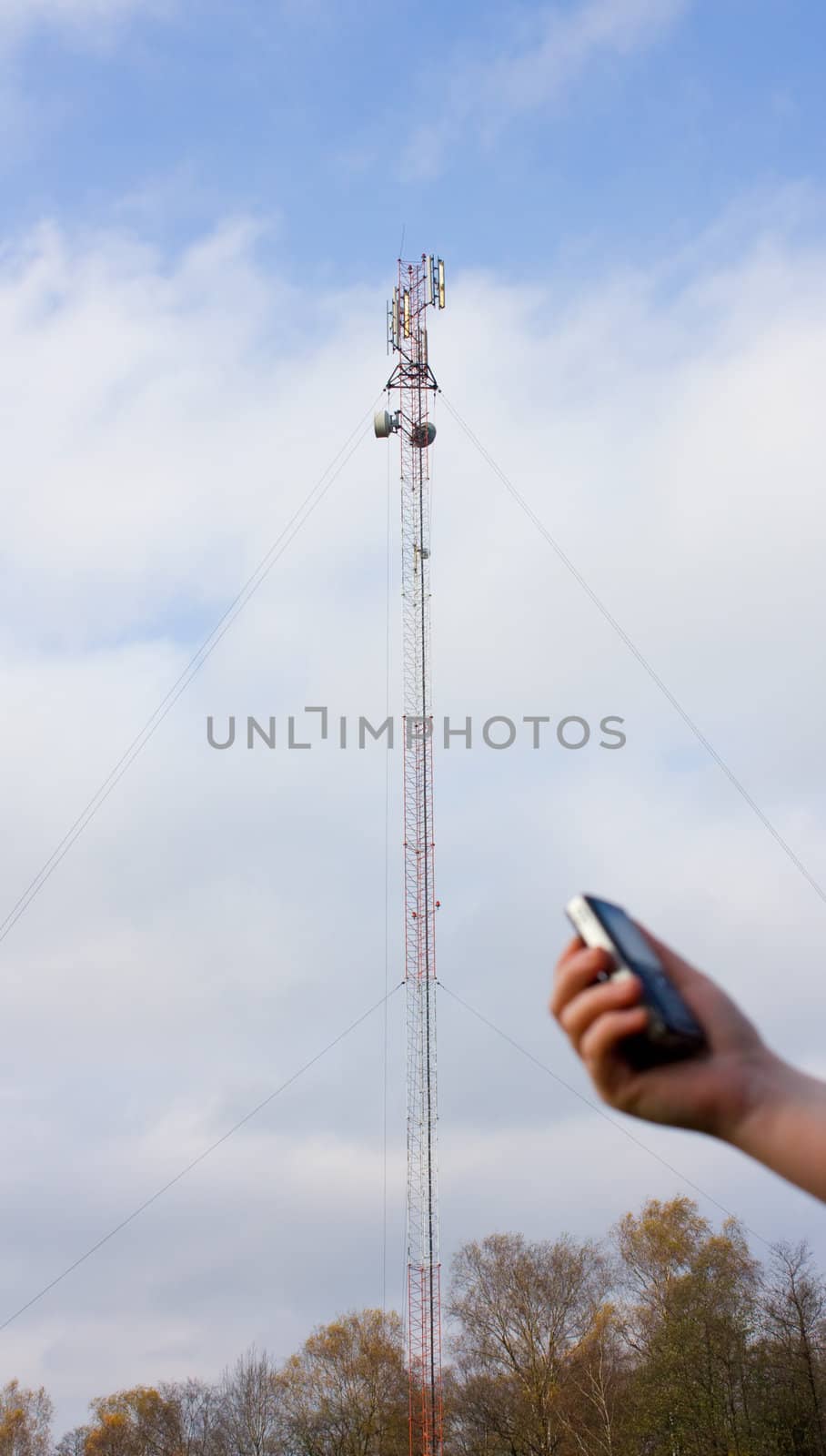 mobile phone tower communications