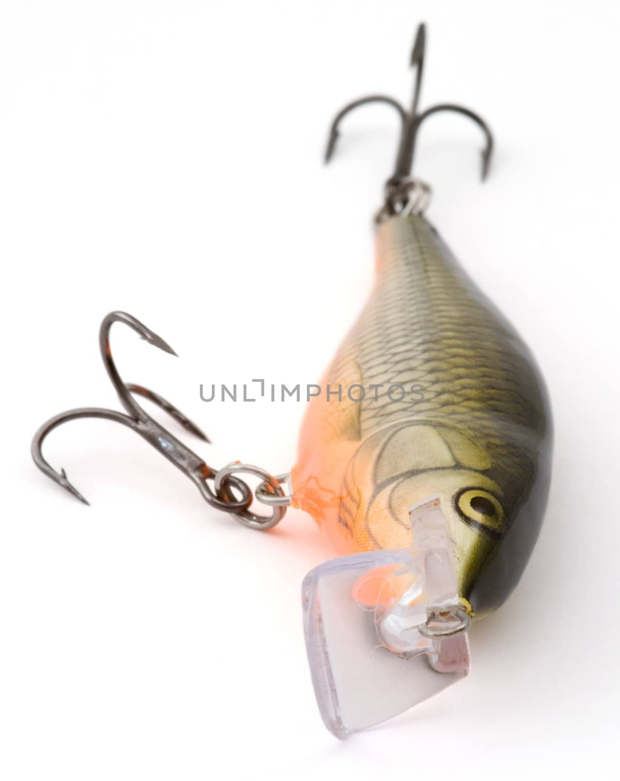 close-up of fishing lure