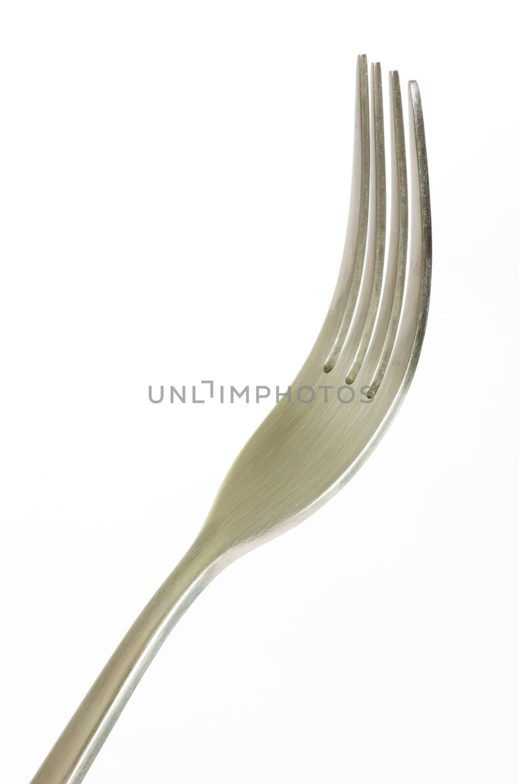 Dinner Fork isolated on white