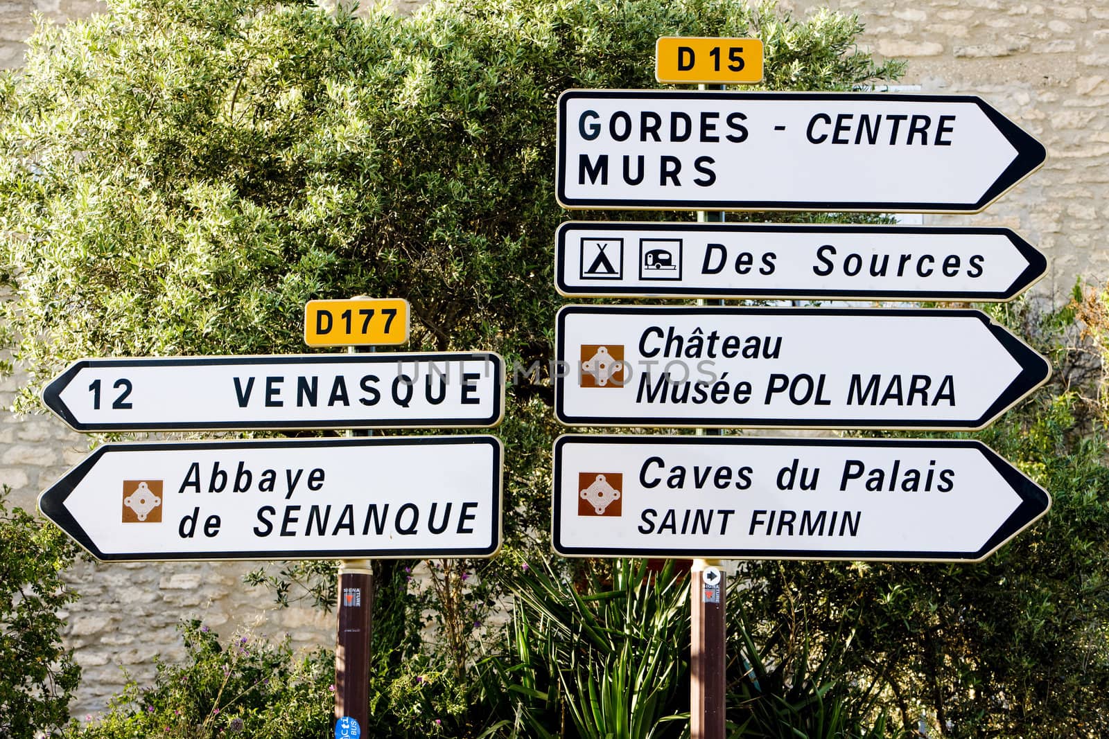 signposts, Provence, France