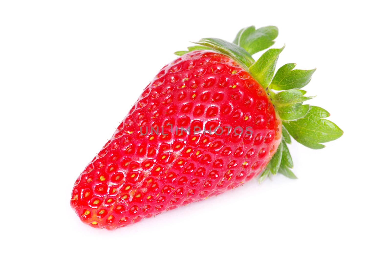 strawberry isolated on white