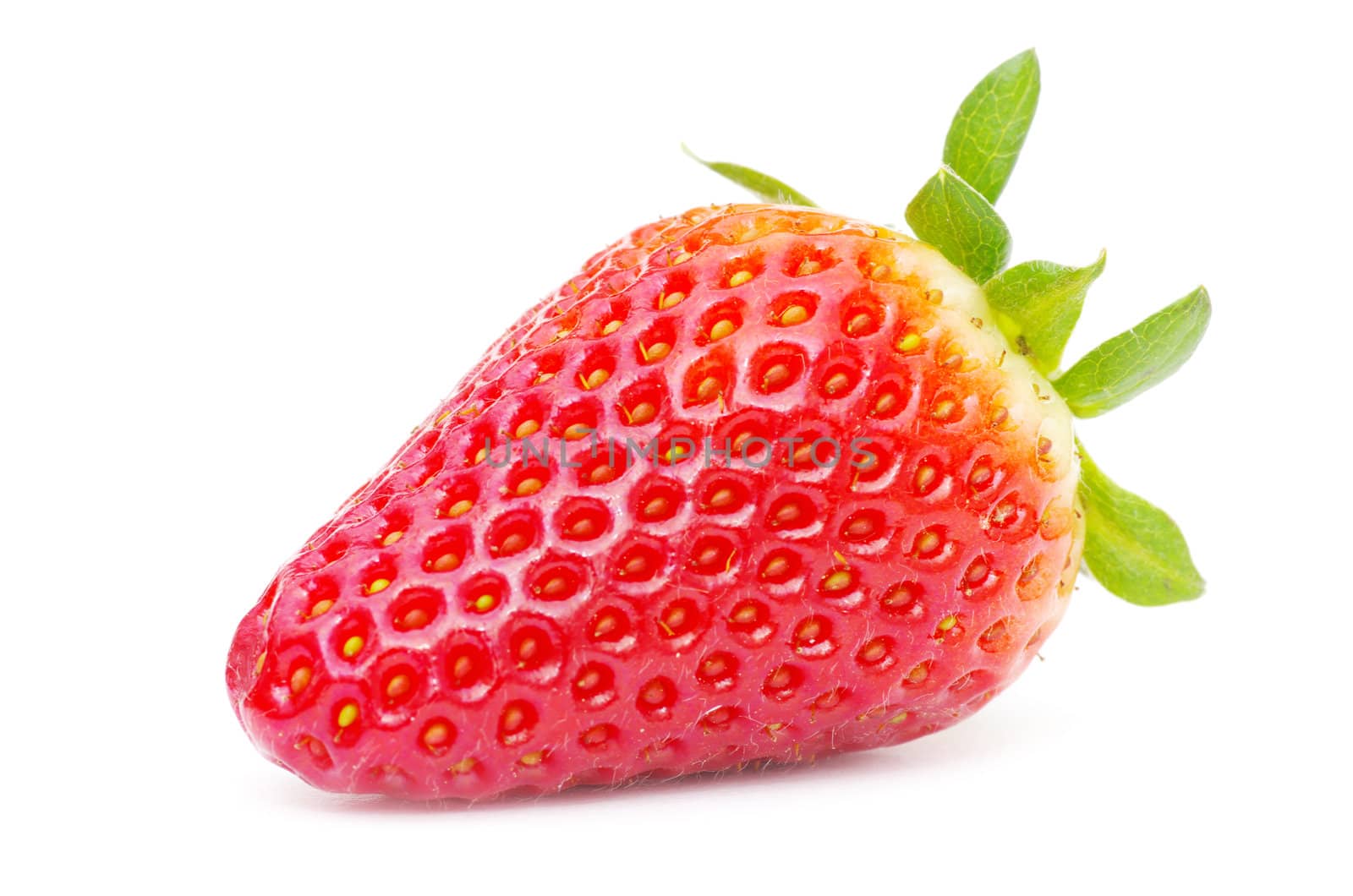 strawberry isolated on white