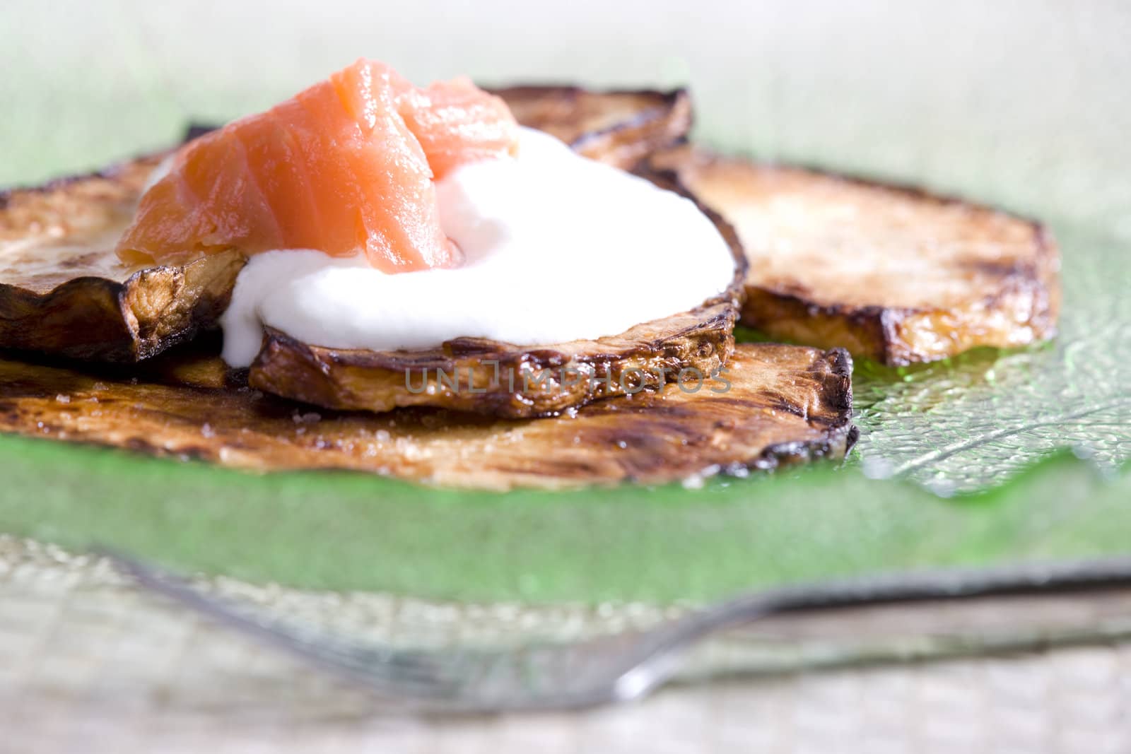 fried celery slices