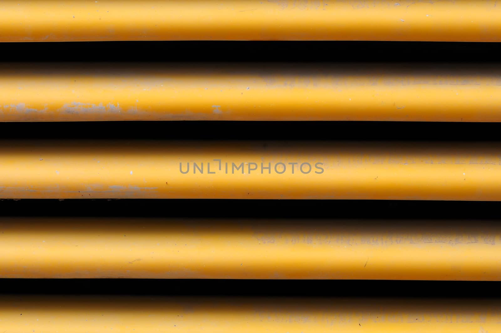 Metal radiator background. Abstract industrial machinery texture.