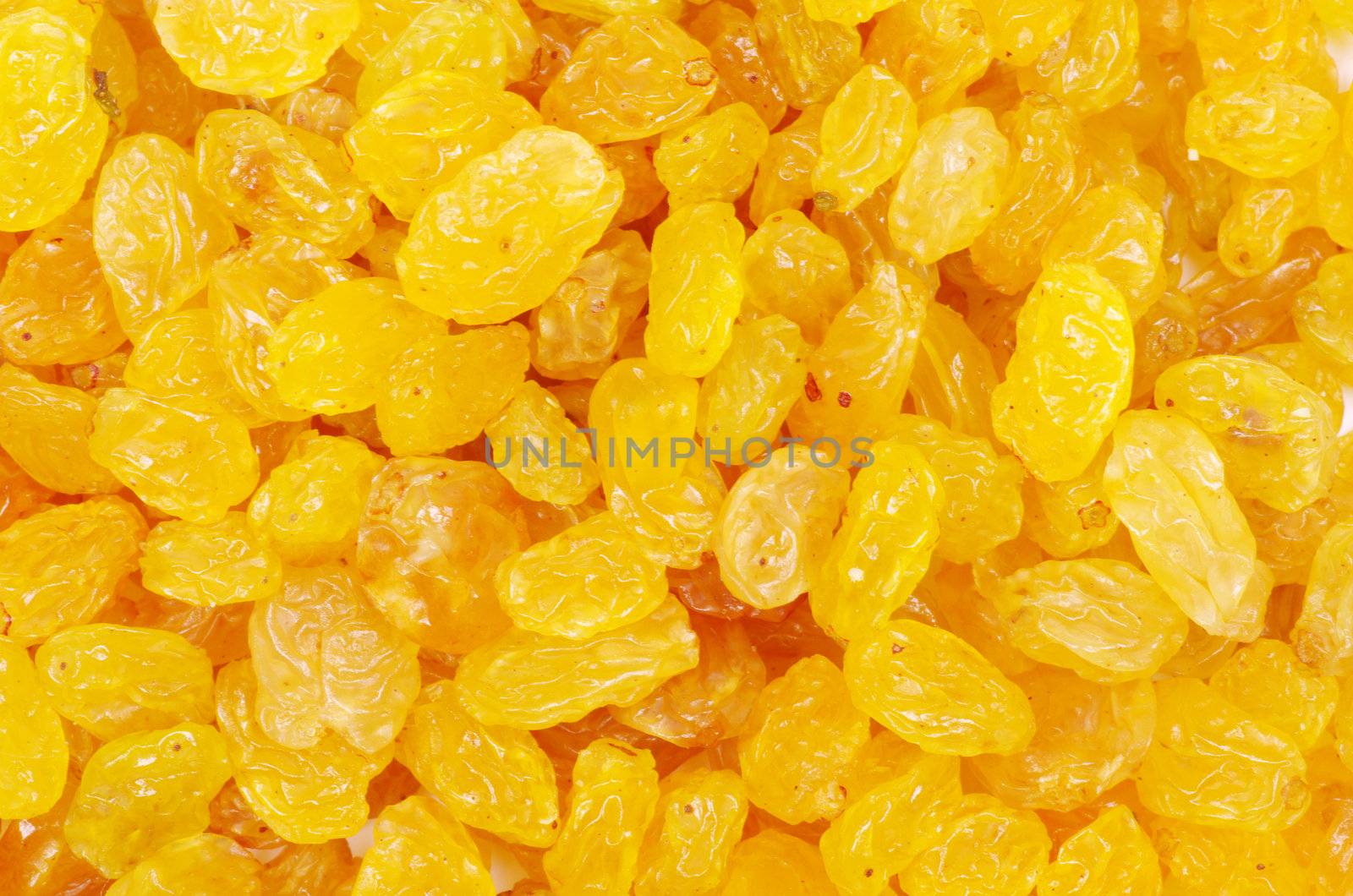 a closeup of dark brown raisins