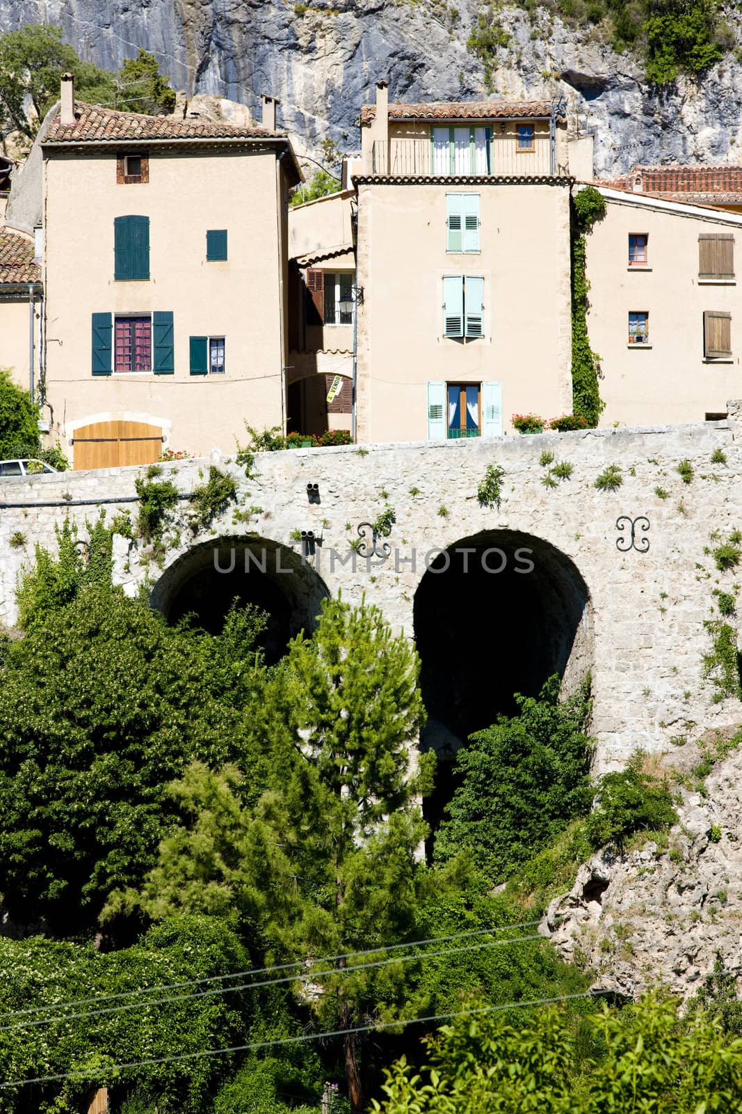 Moustiers Sainte Marie, Alpes-de-Haute-Provence Departement, France