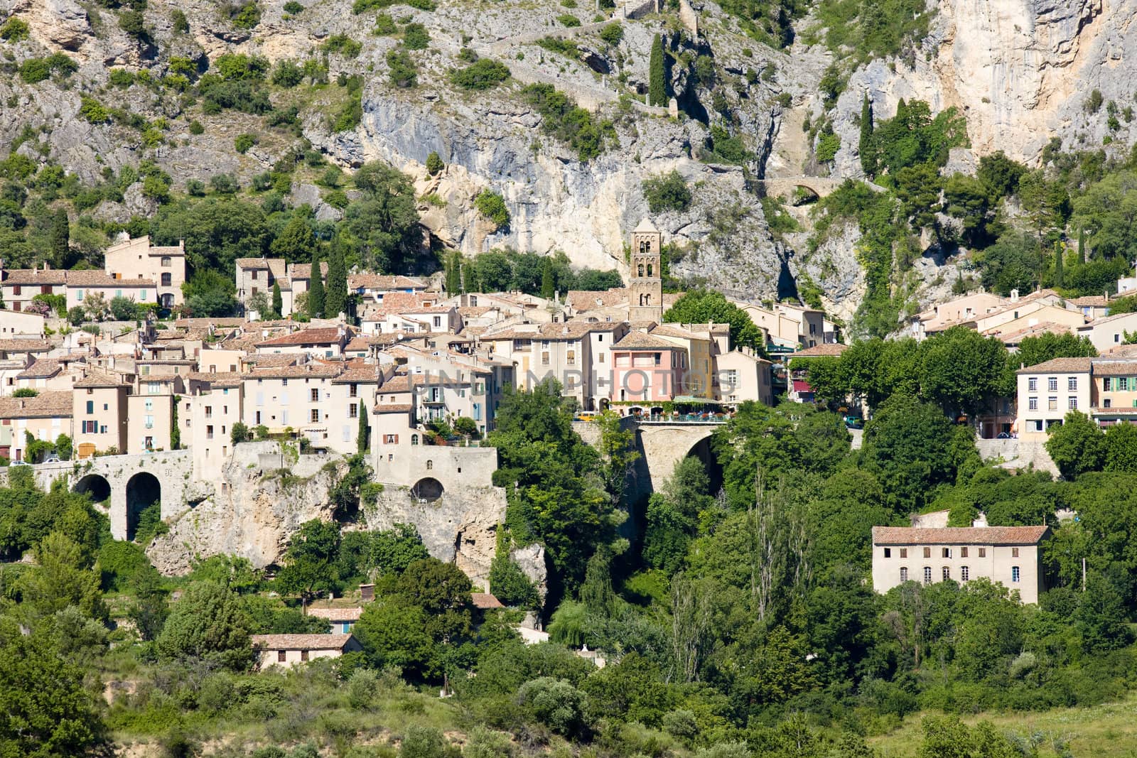 Moustiers Sainte Marie, Alpes-de-Haute-Provence Departement, France