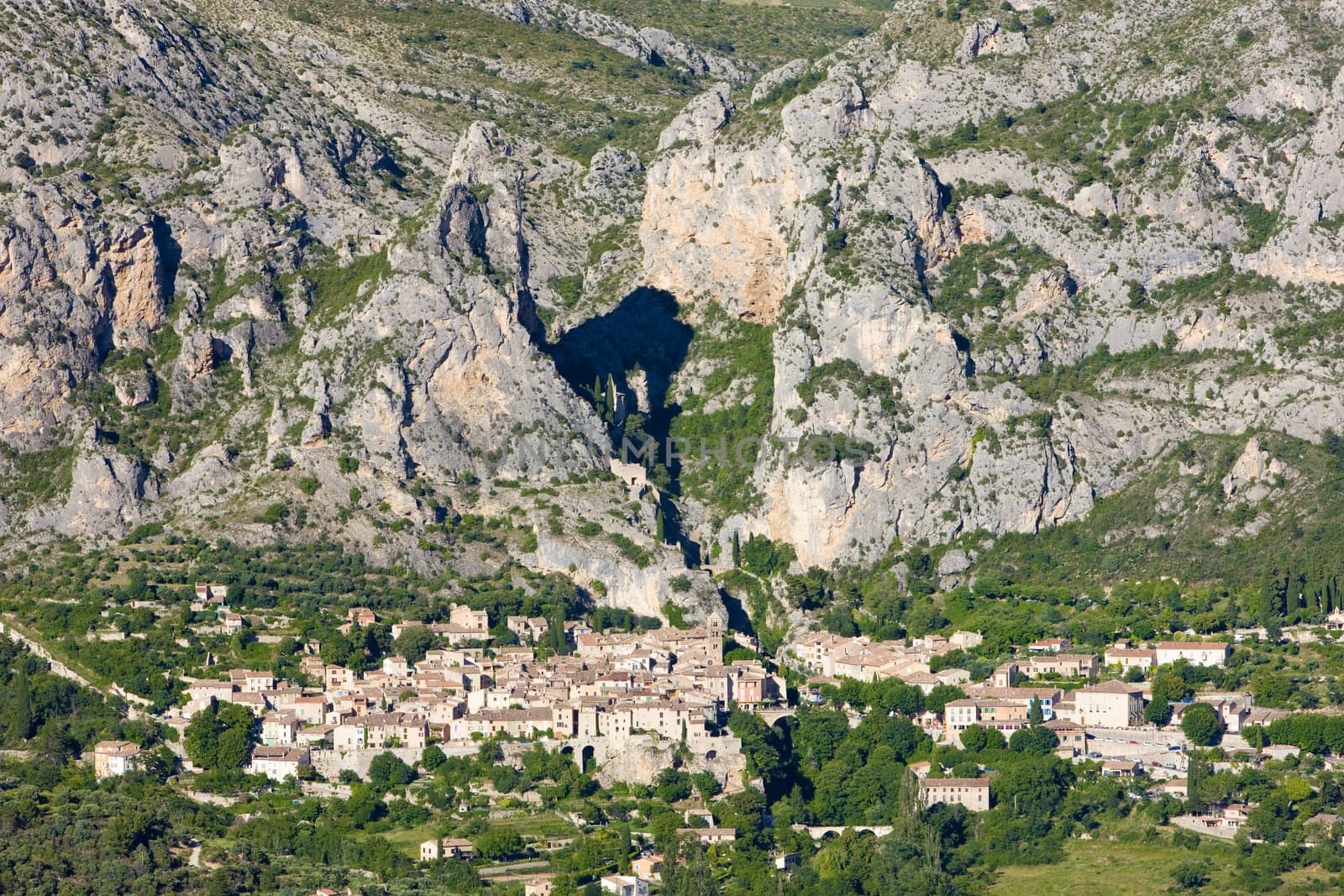 Moustiers Sainte Marie, Alpes-de-Haute-Provence Departement, France