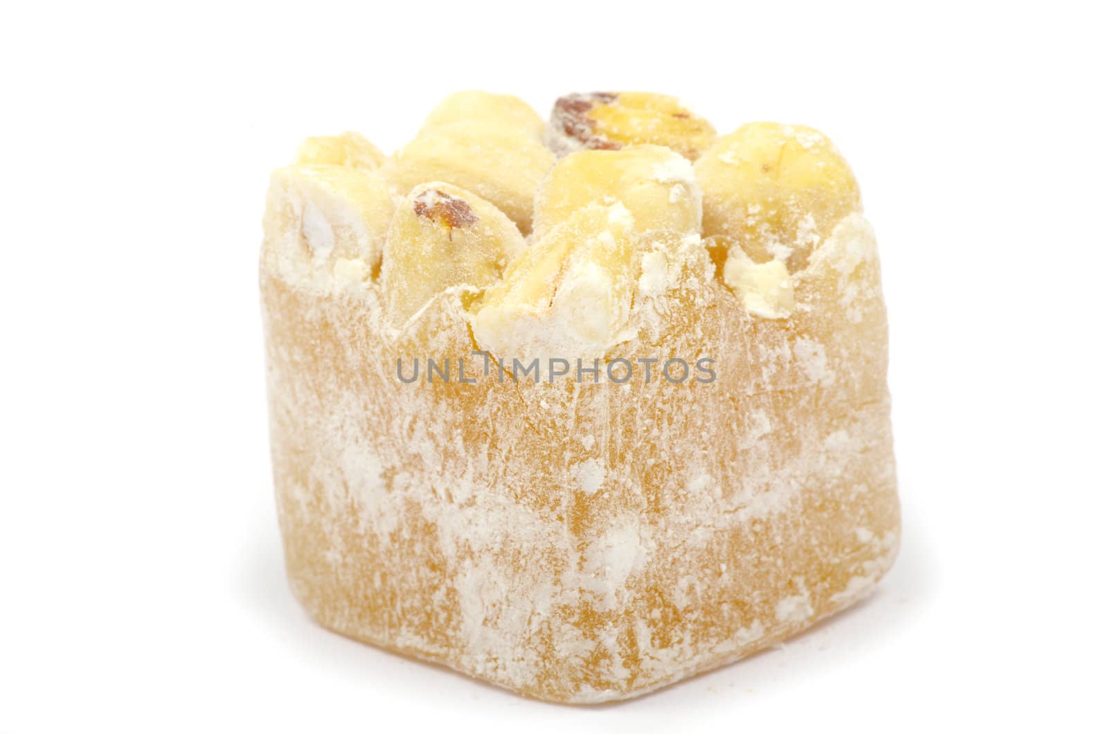candy on a white background