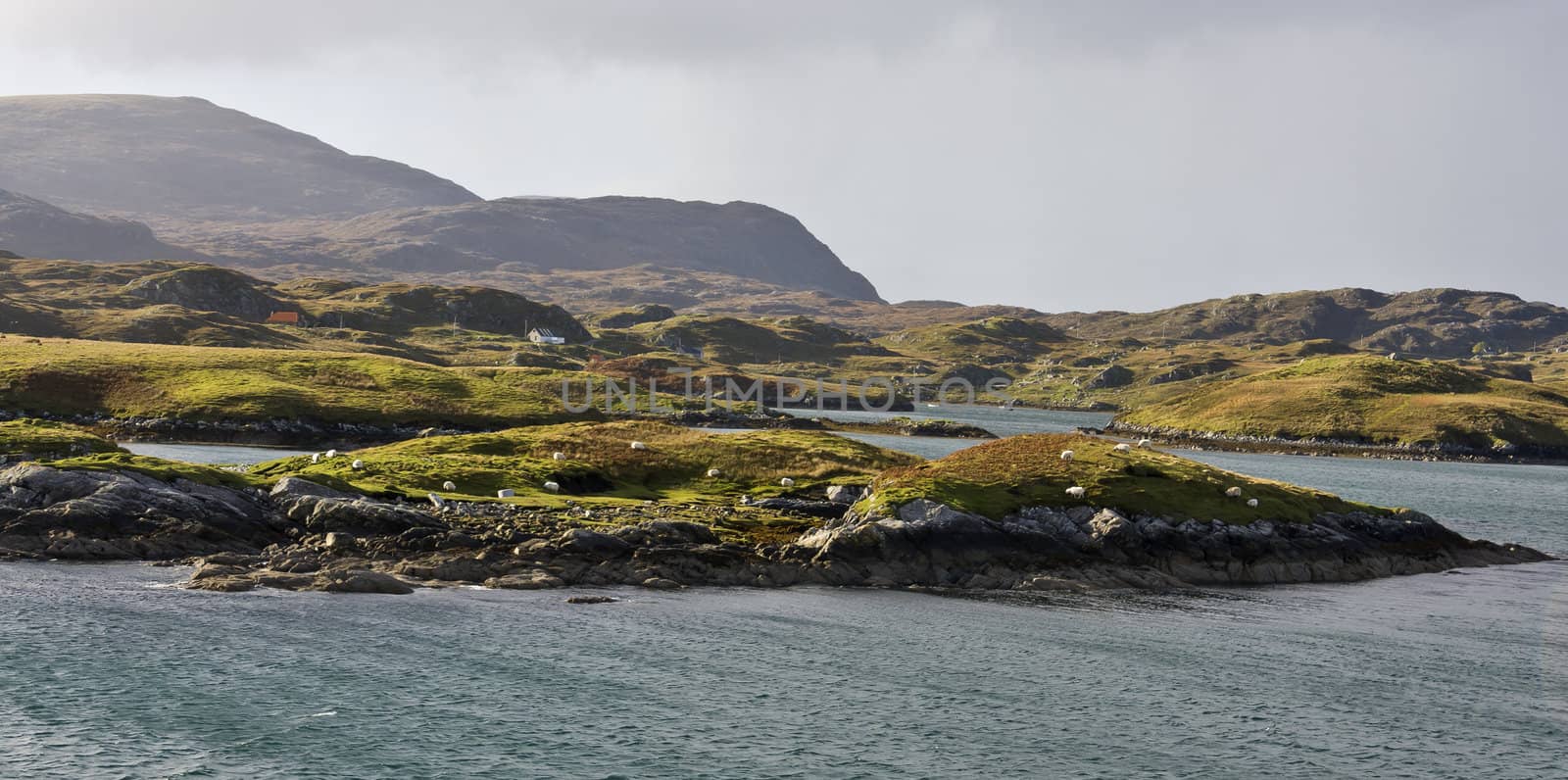 small isles at scotlands coast by gewoldi