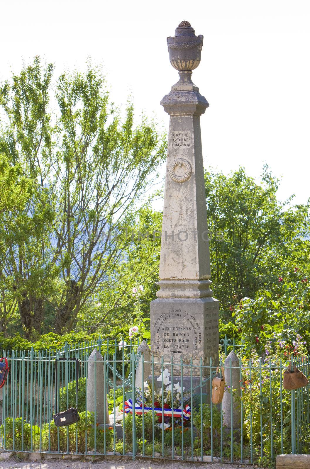 monument, Rougon, Provence, France