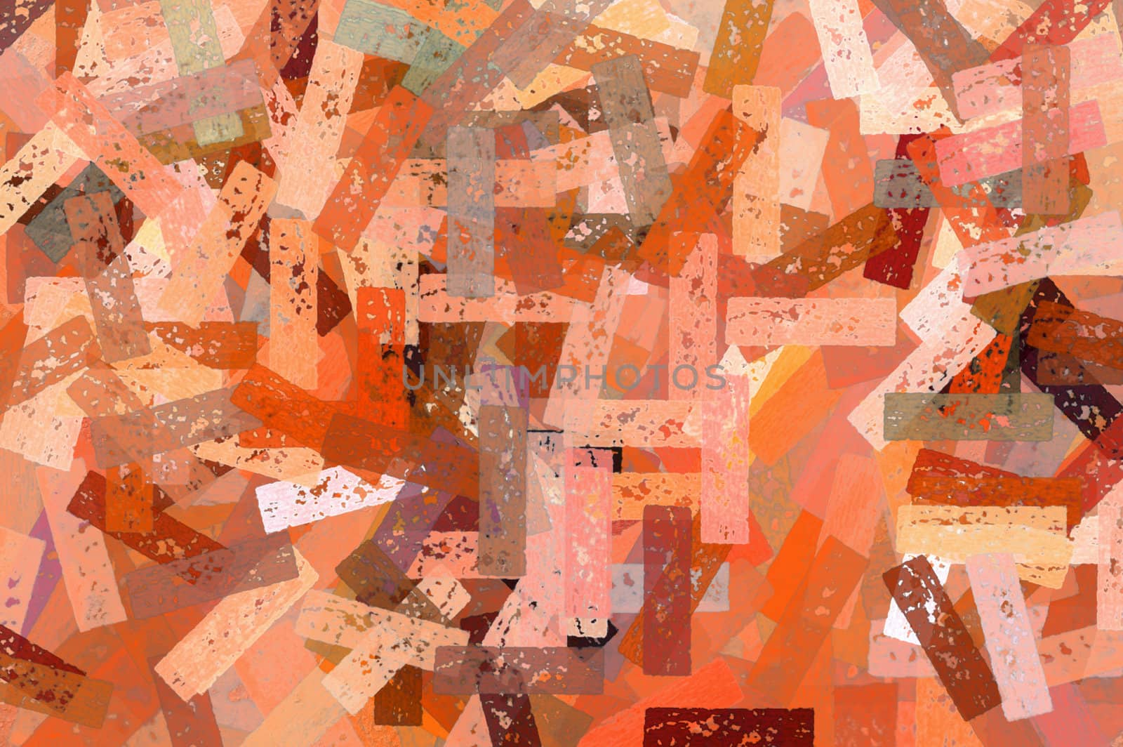 Abstract chalk strokes pattern. Digitally created illustration.