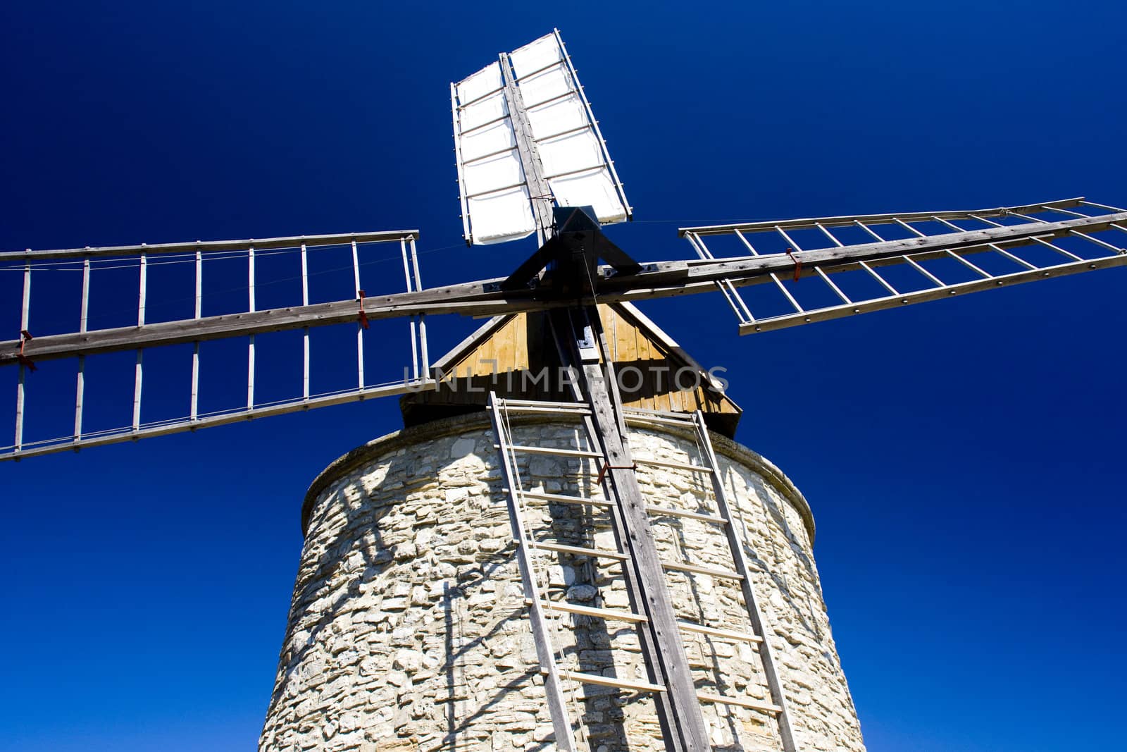 windmill, Montfuron, Provence, France