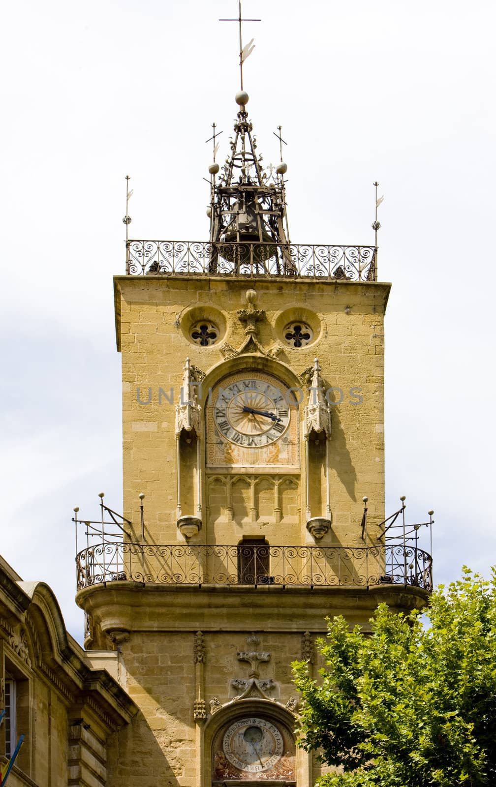 town hall, Aix-en-Provence, Provence, France