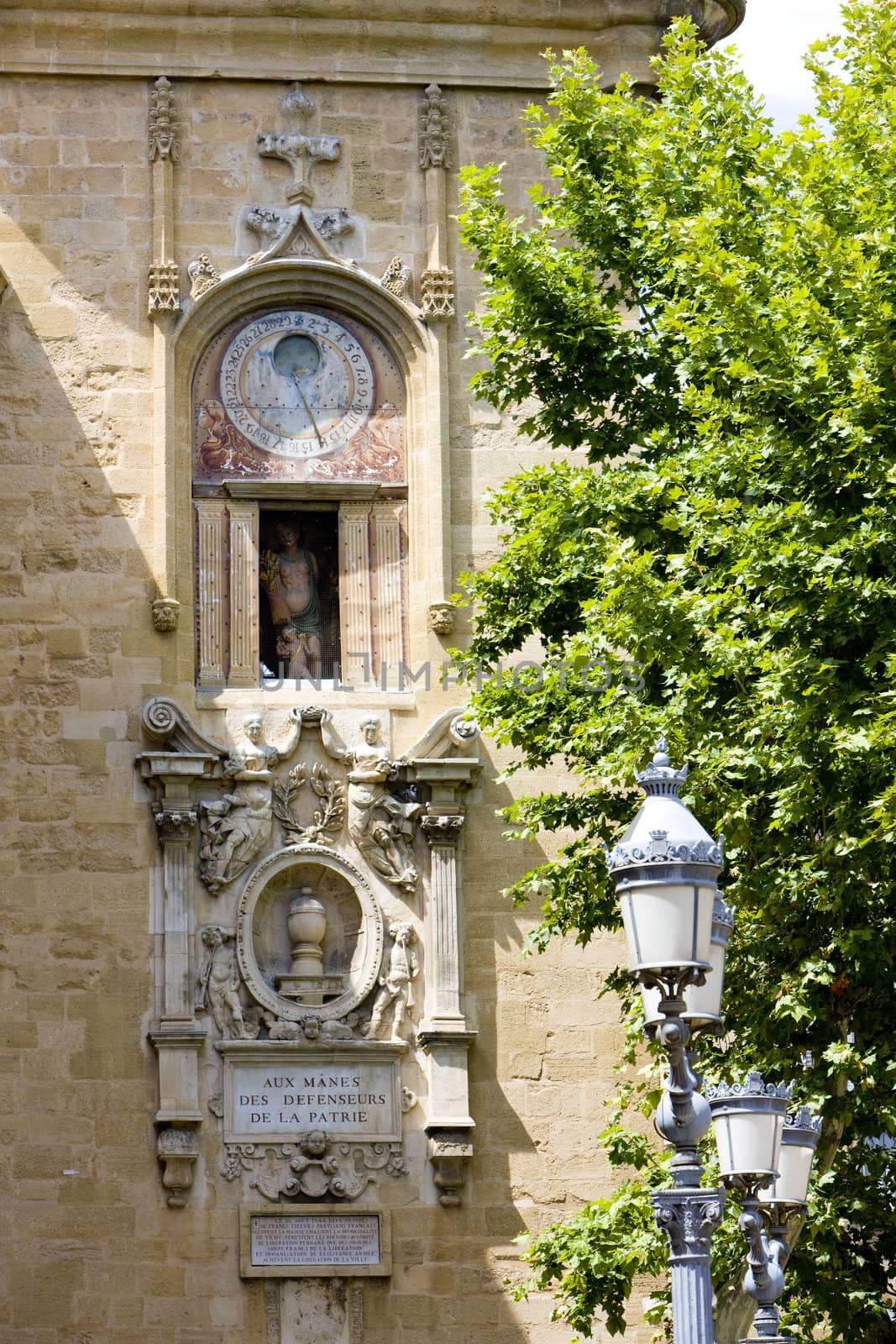 town hall''s hall, Aix-en-Provence, Provence, France