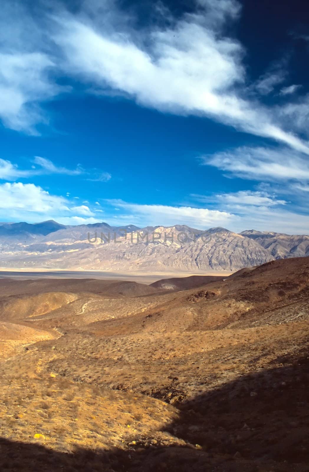 Death Valley is the lowest, driest and hottest valley in the United states. It is the location of the lowest elevation in North America