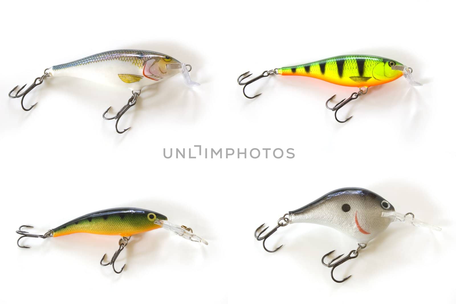 four kinds of fishing lure