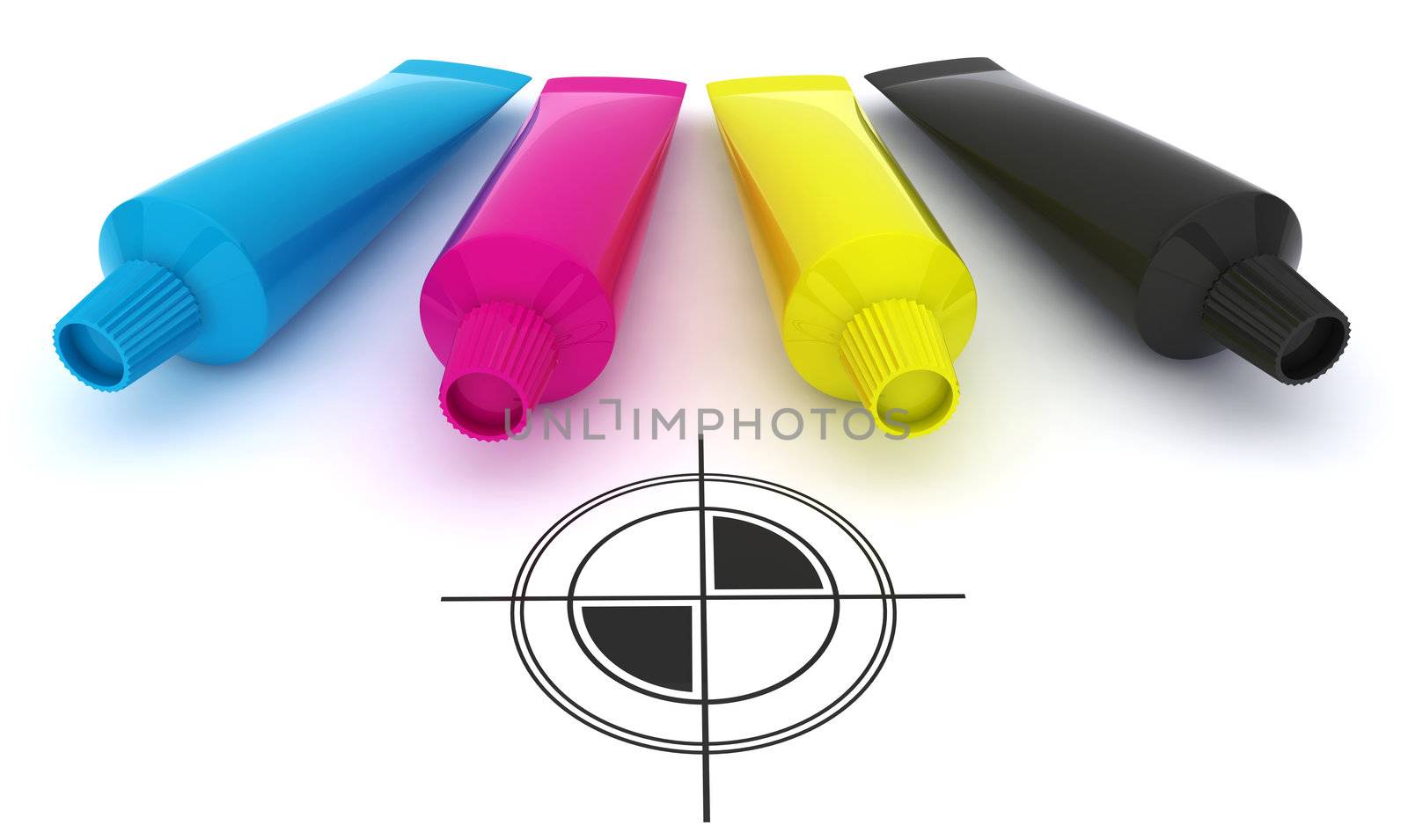 CMYK and polygraphic cross