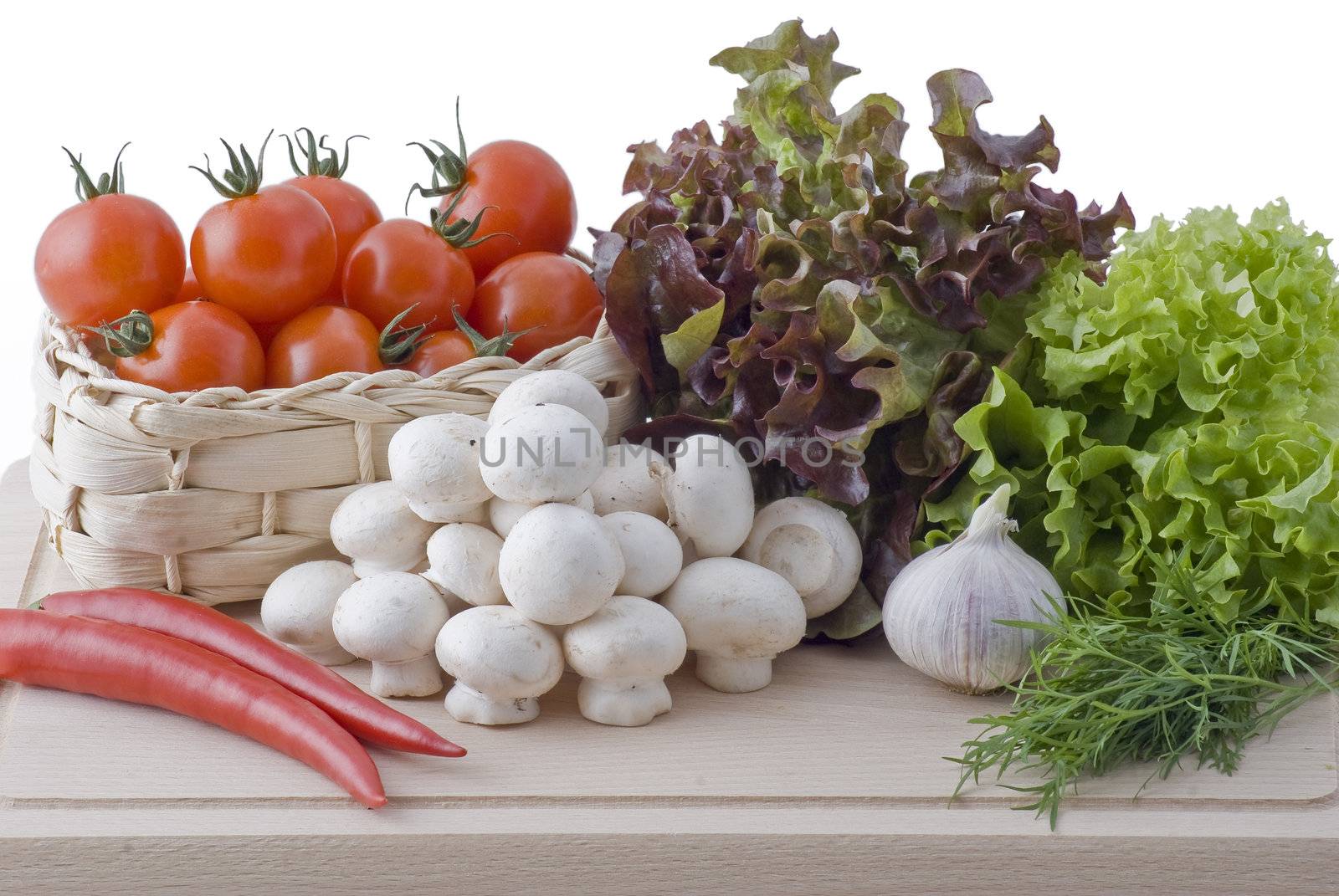 Fresh vegetables by caldix