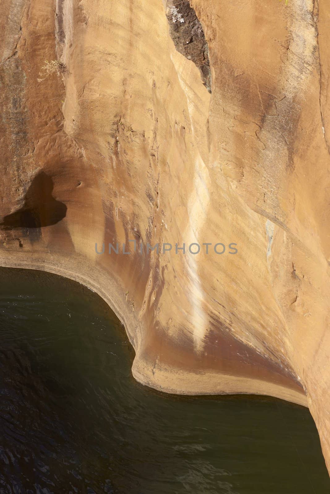 Eroded rocks at Bourkes Luck Potholes on the Blyde River in Mpumalanga, South Africa