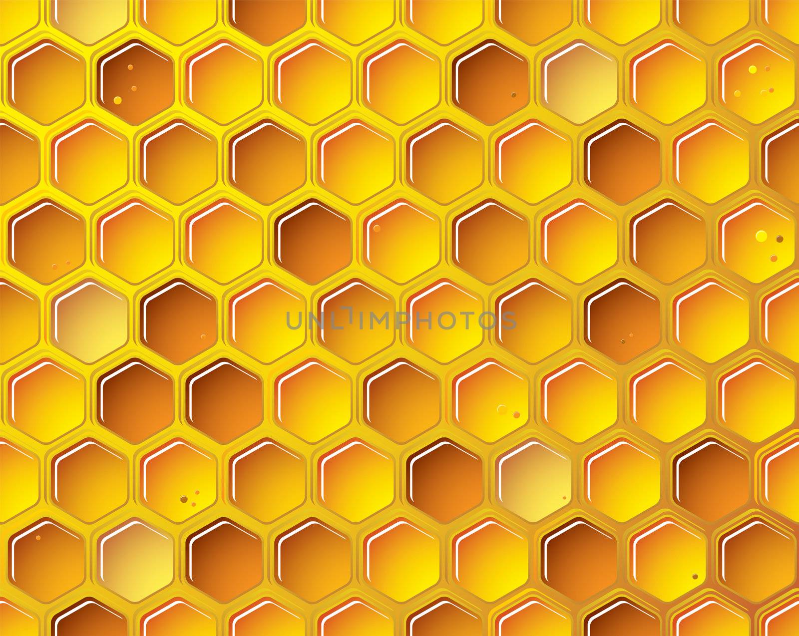 Honeycomb background concept by nicemonkey