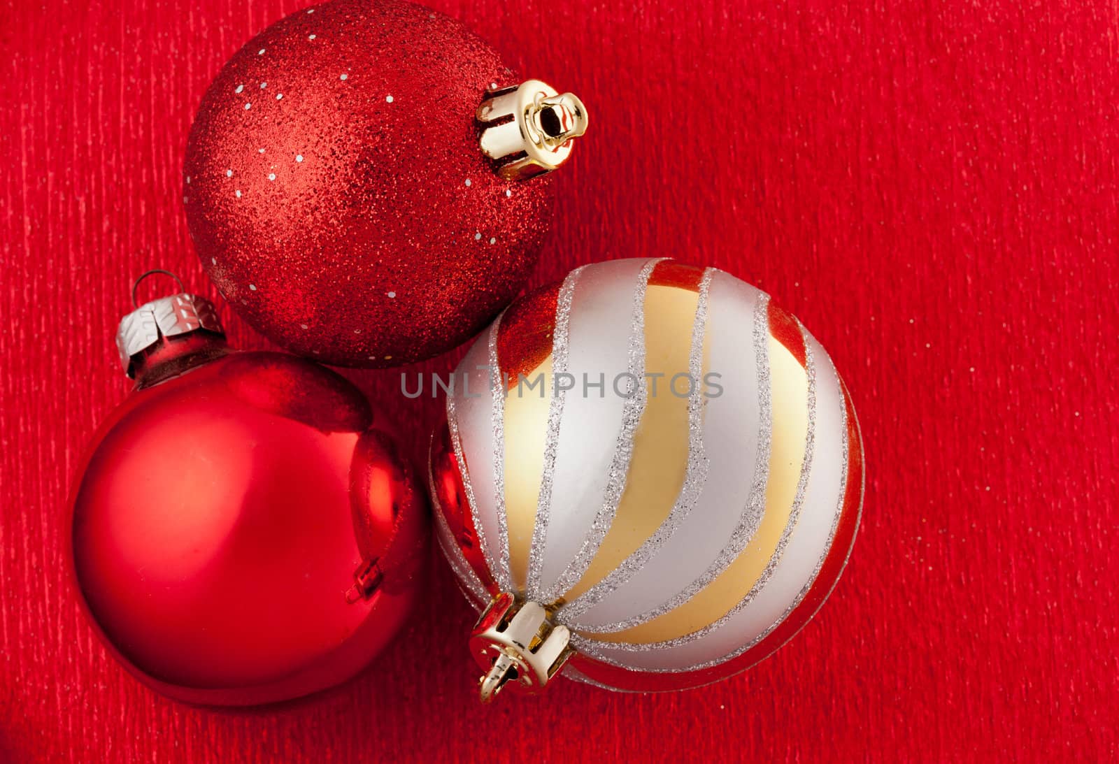 Holiday series: new year and Christmas decoration ball