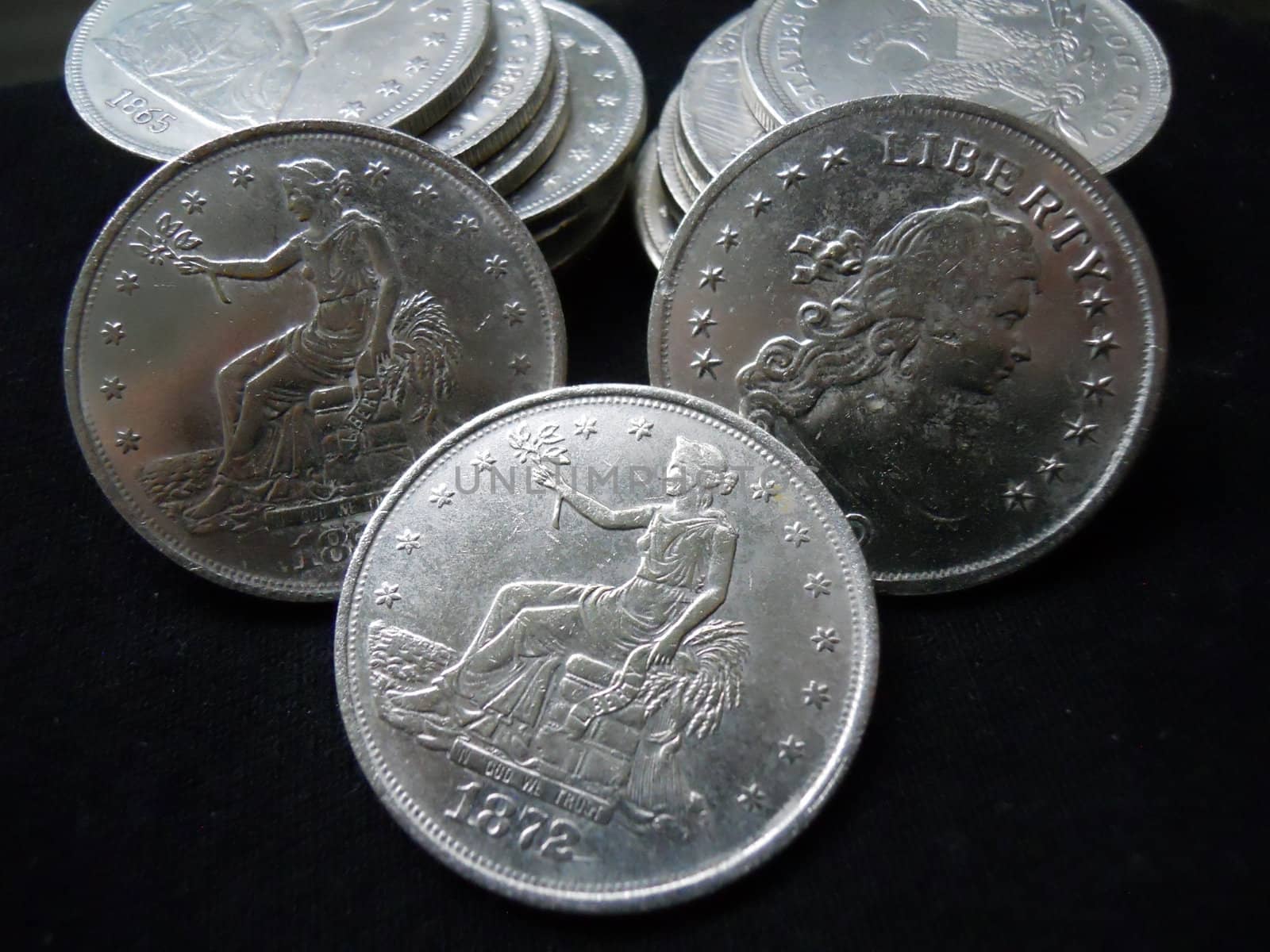 silver collectible coins by toady8
