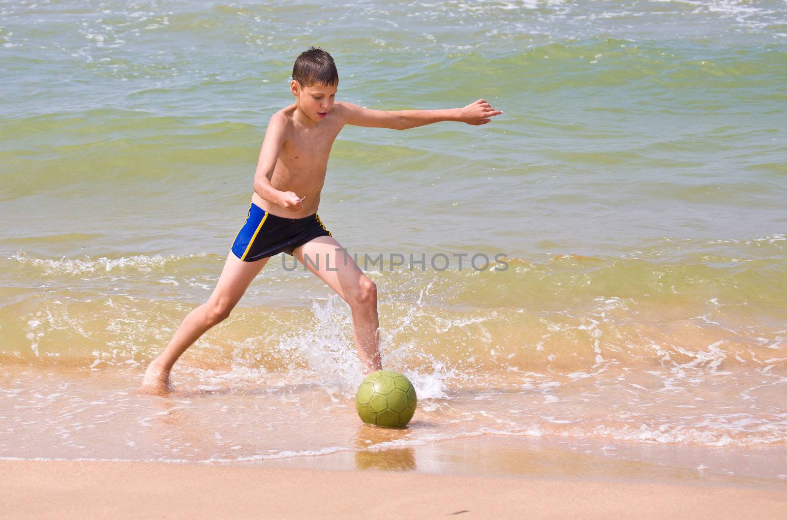 people series: young boy are play the game with ball