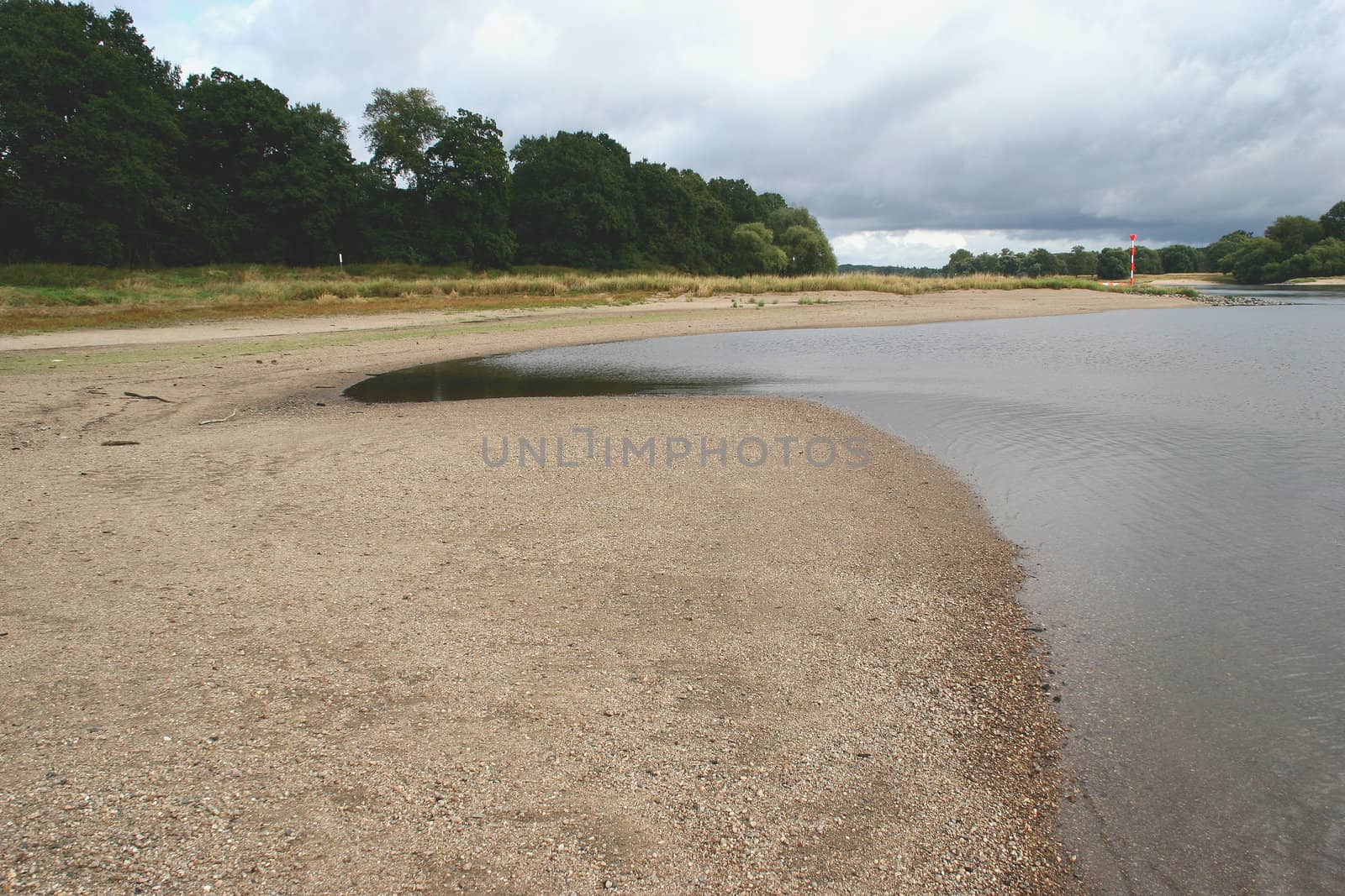 Beach on the Elbe