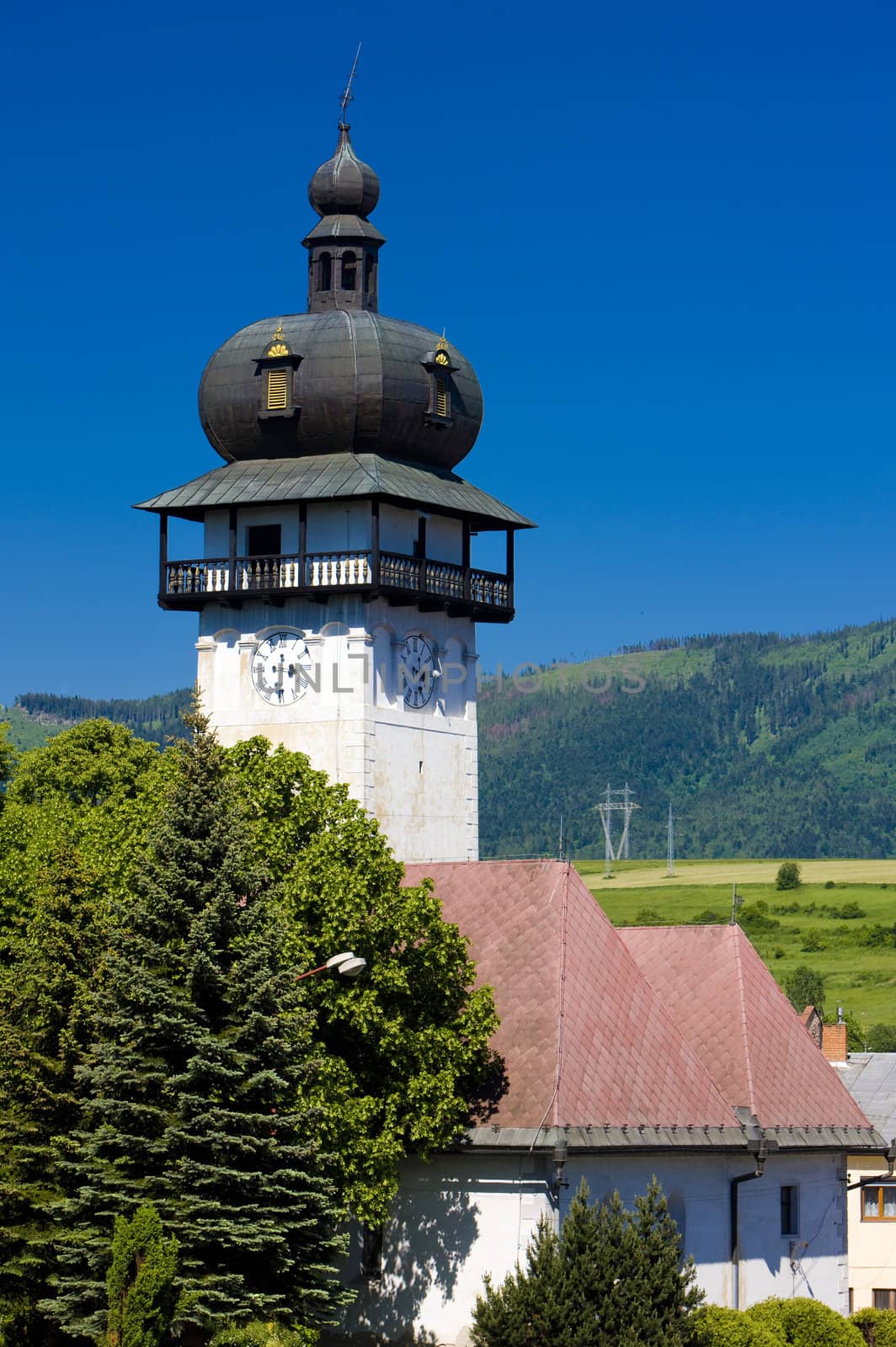church in Spisske Vlachy, Slovakia