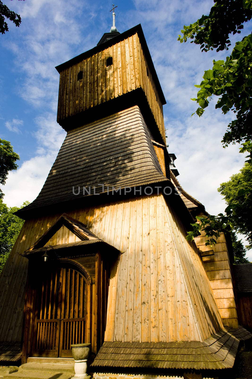 wooden church, Blizne, Poland