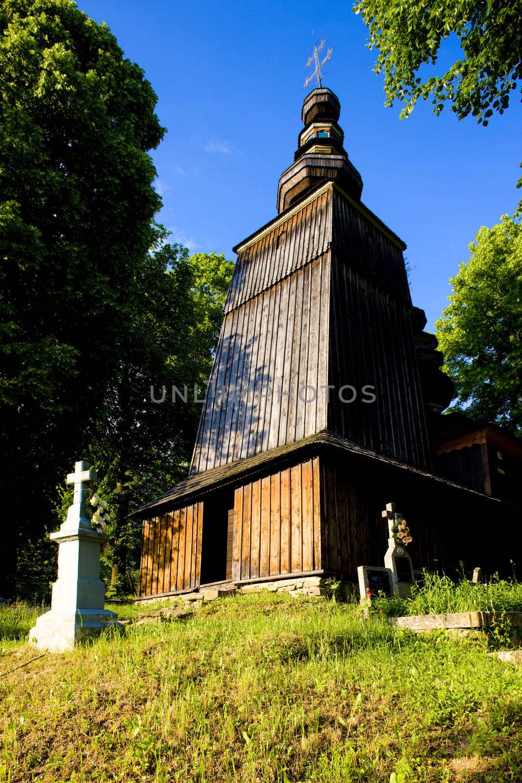 wooden church, Hunkovce, Slovakia