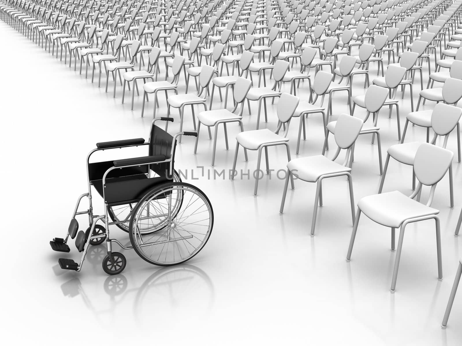 Leadership  -  Individuality Concept.