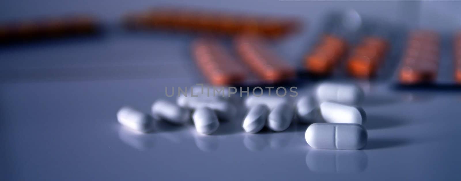 medical drugs and vitamins background