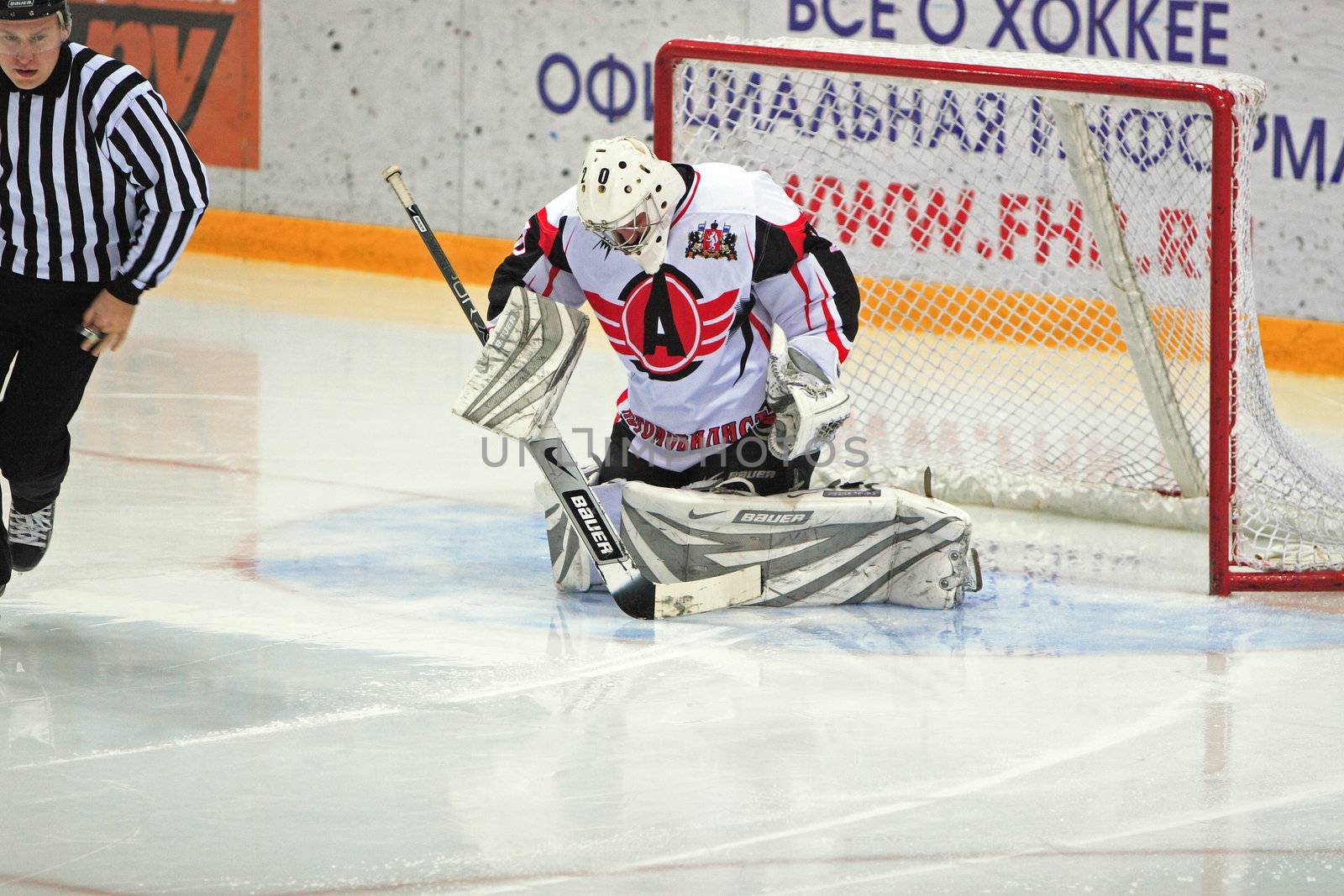 Hockey. The Goalkeeper by Ledoct