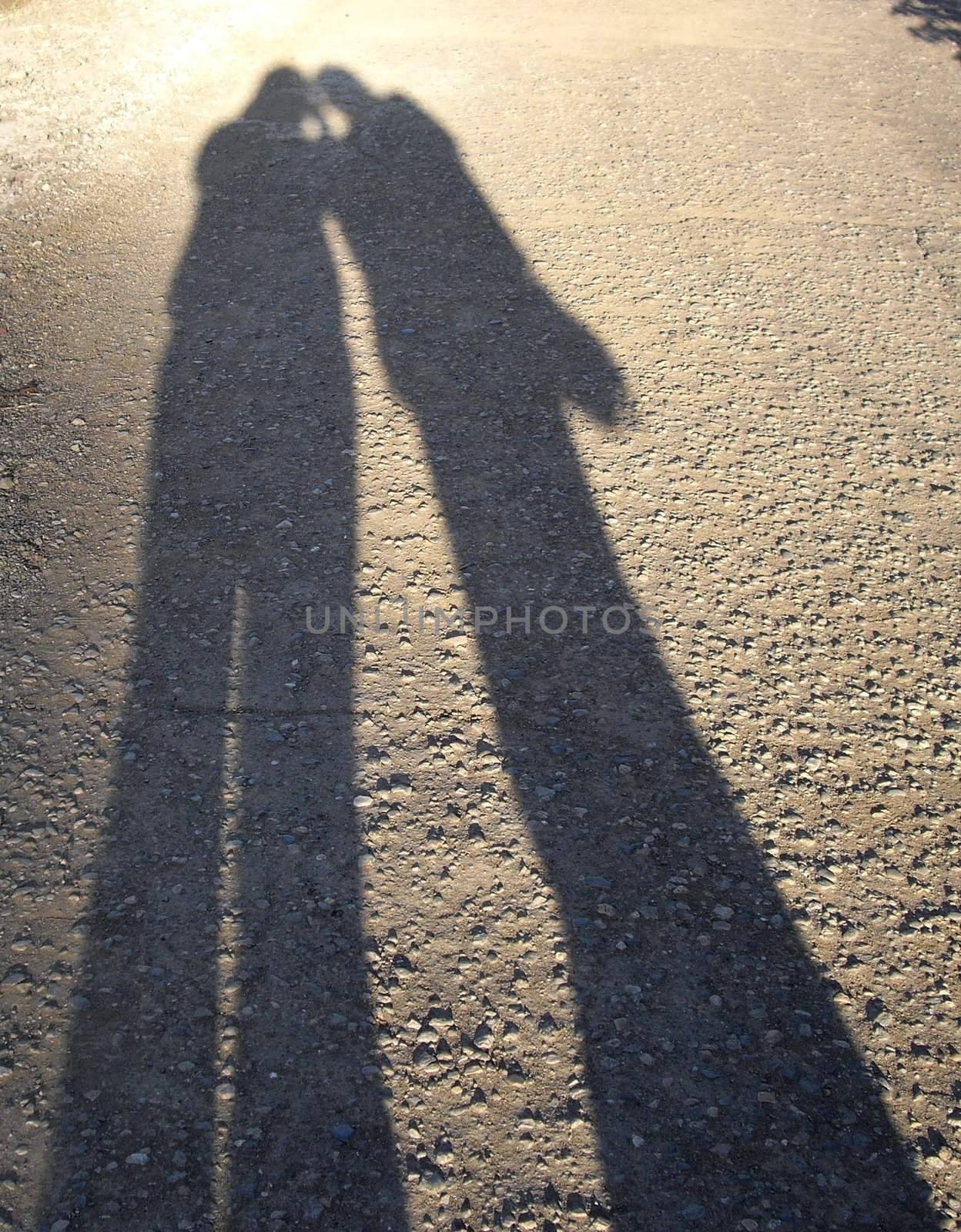 People's shadows