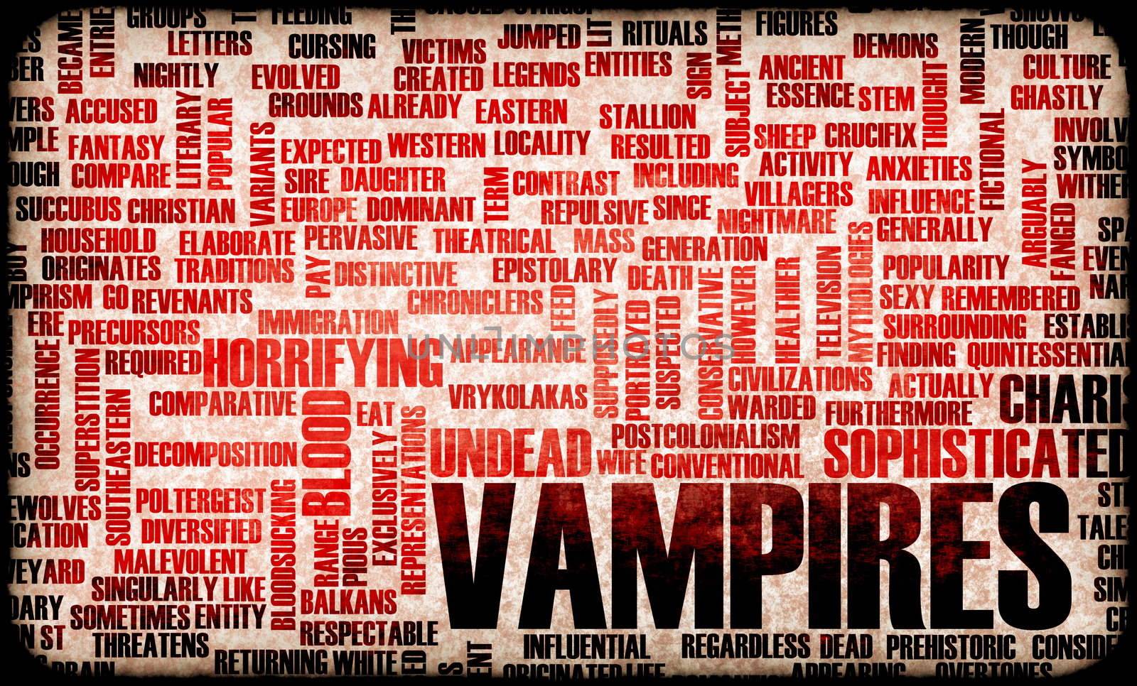 Vampires of the Night Horror Movie Concept