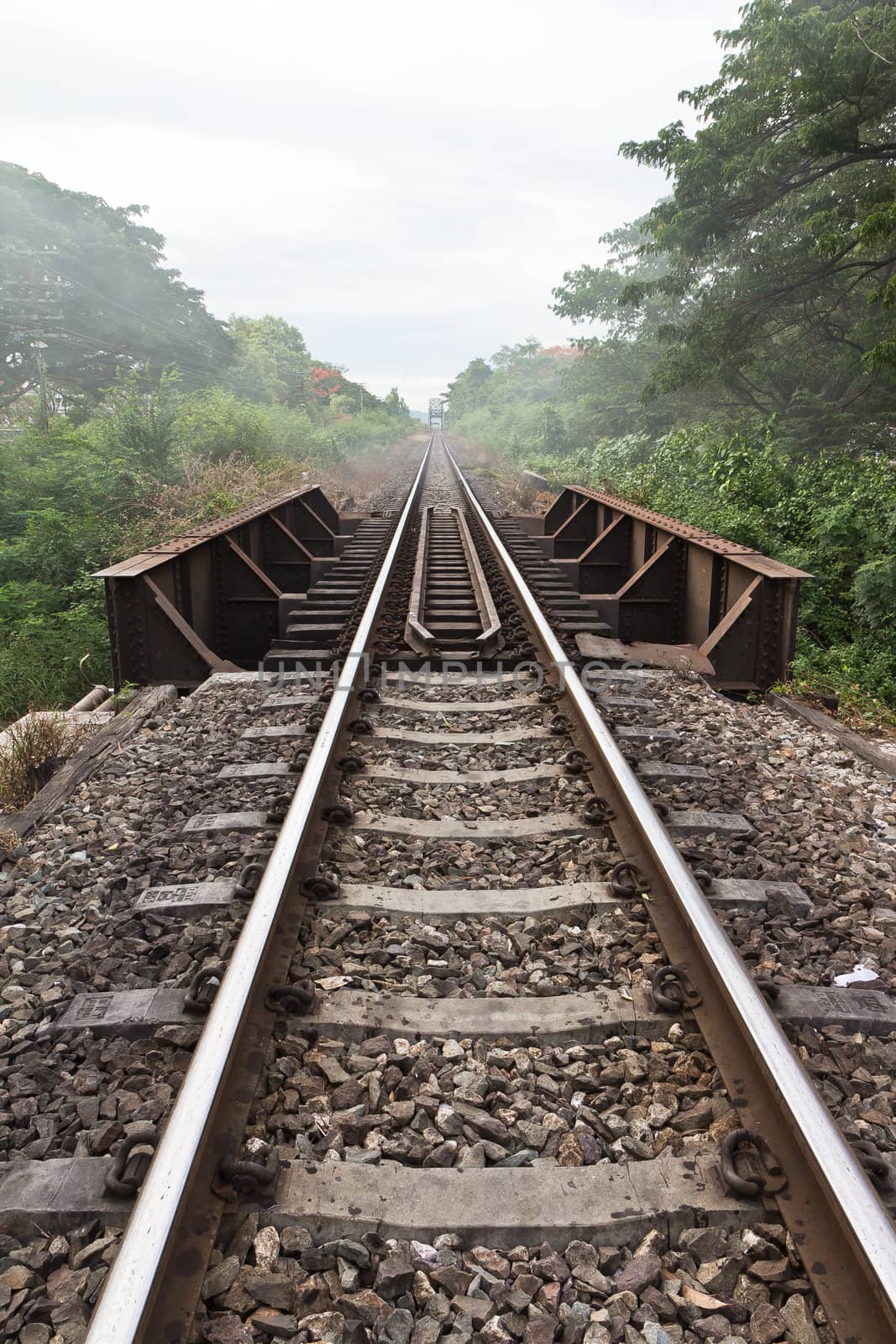 Railroad in Thailand by Na8011seeiN