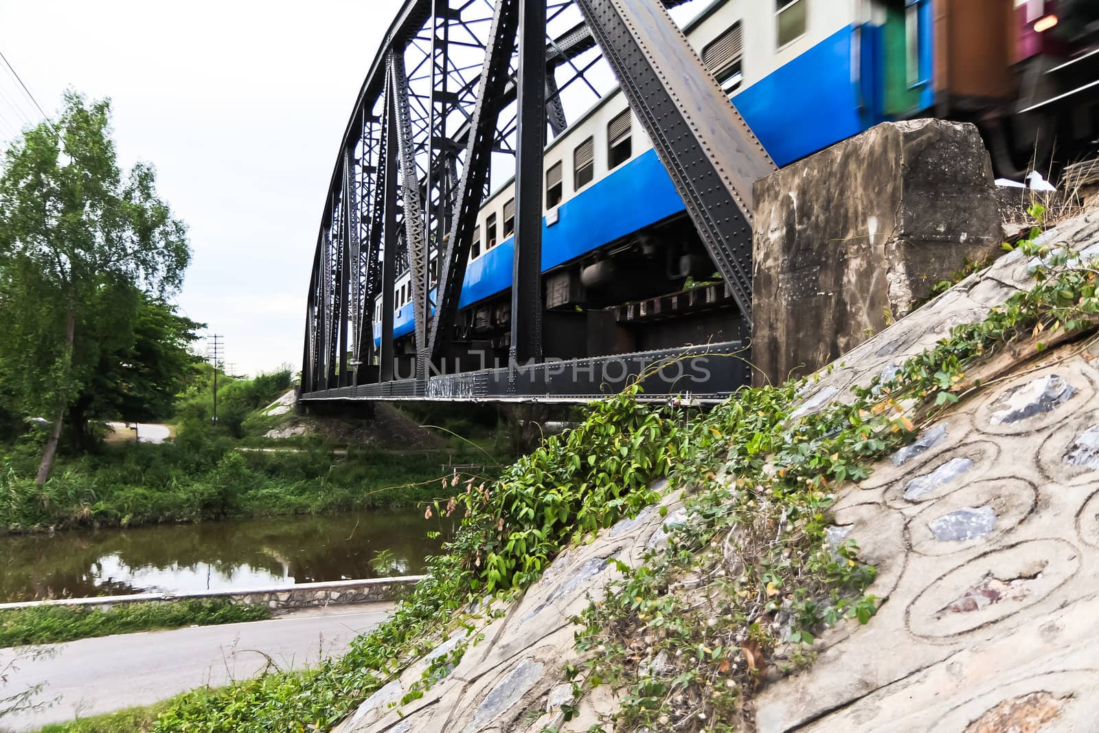 Railroad in Thailand by Na8011seeiN