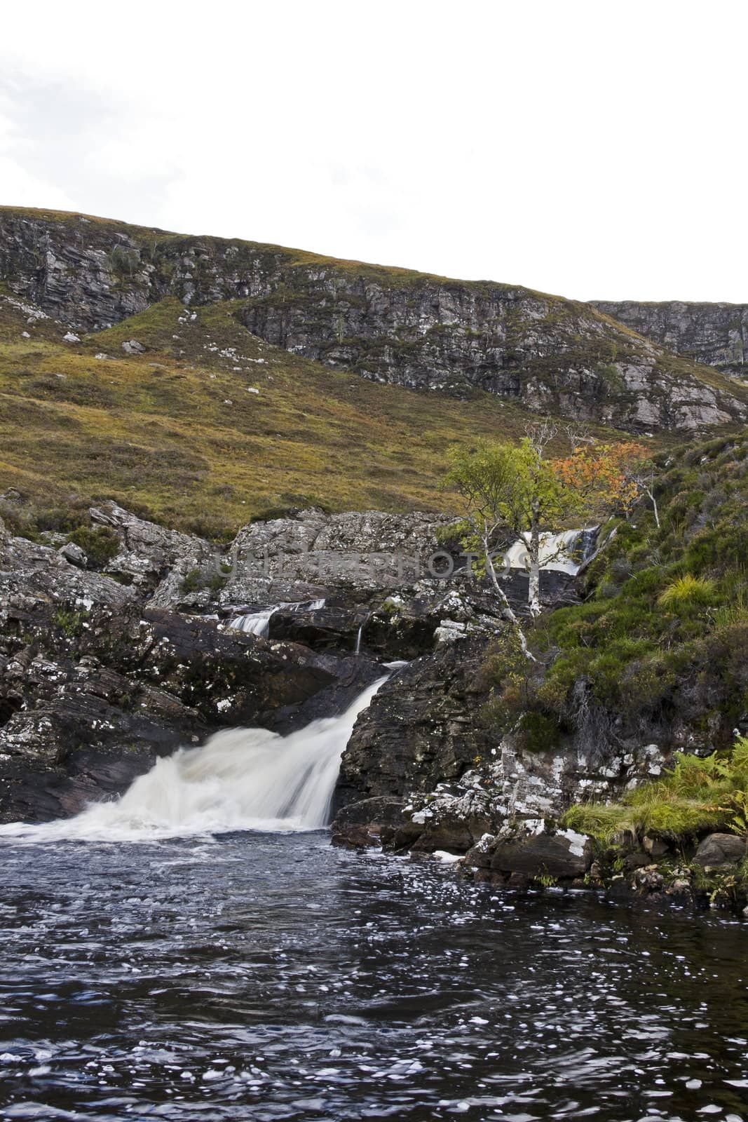 small river in scottish highlands by gewoldi