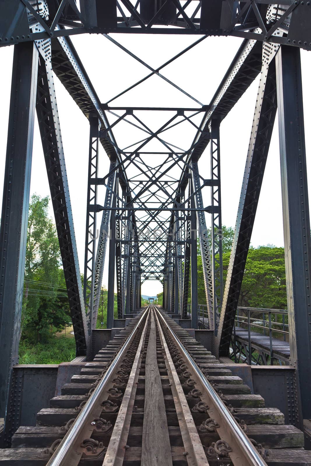 Railroad in Thailand by Na8011seeiN