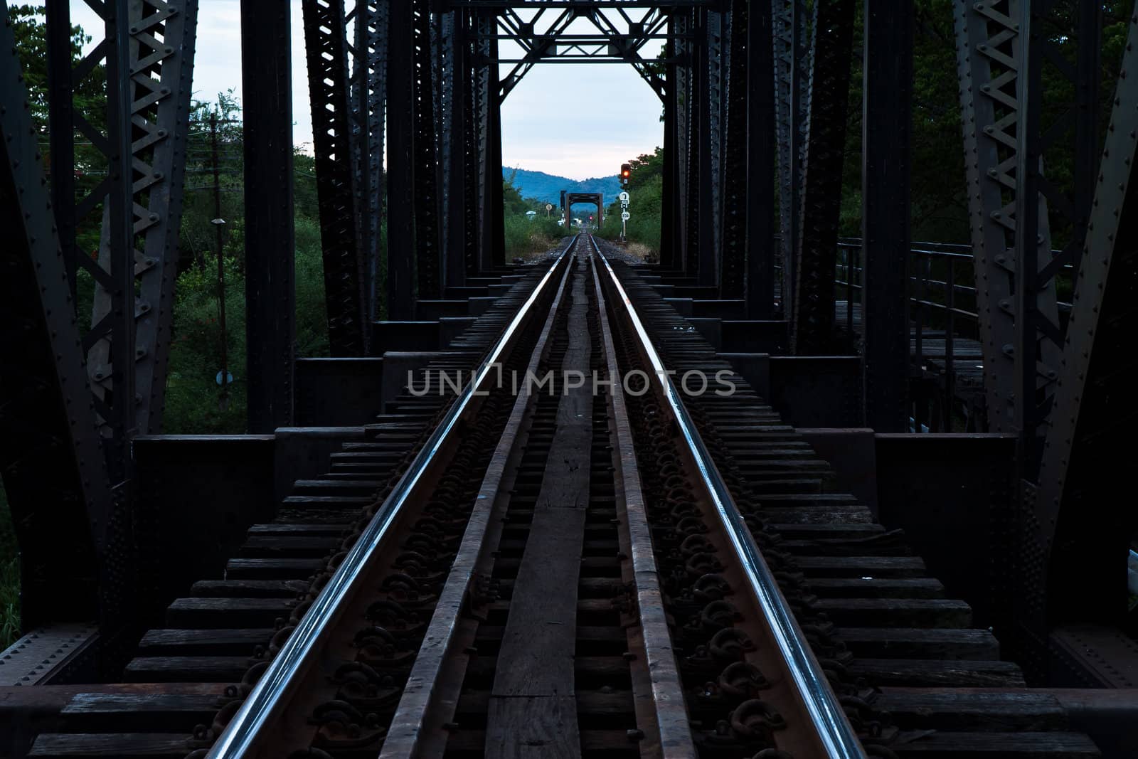 Railroad in Thailand by Na8011seeiN