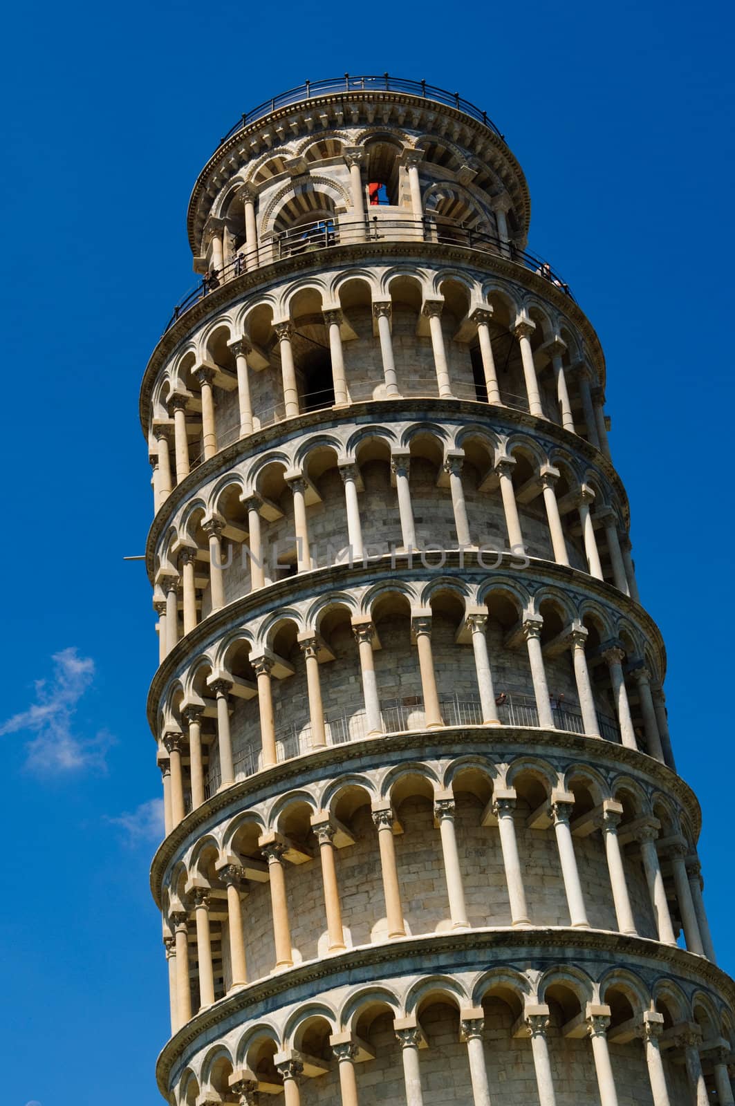 Leaning Tower of Pisa in Italy
