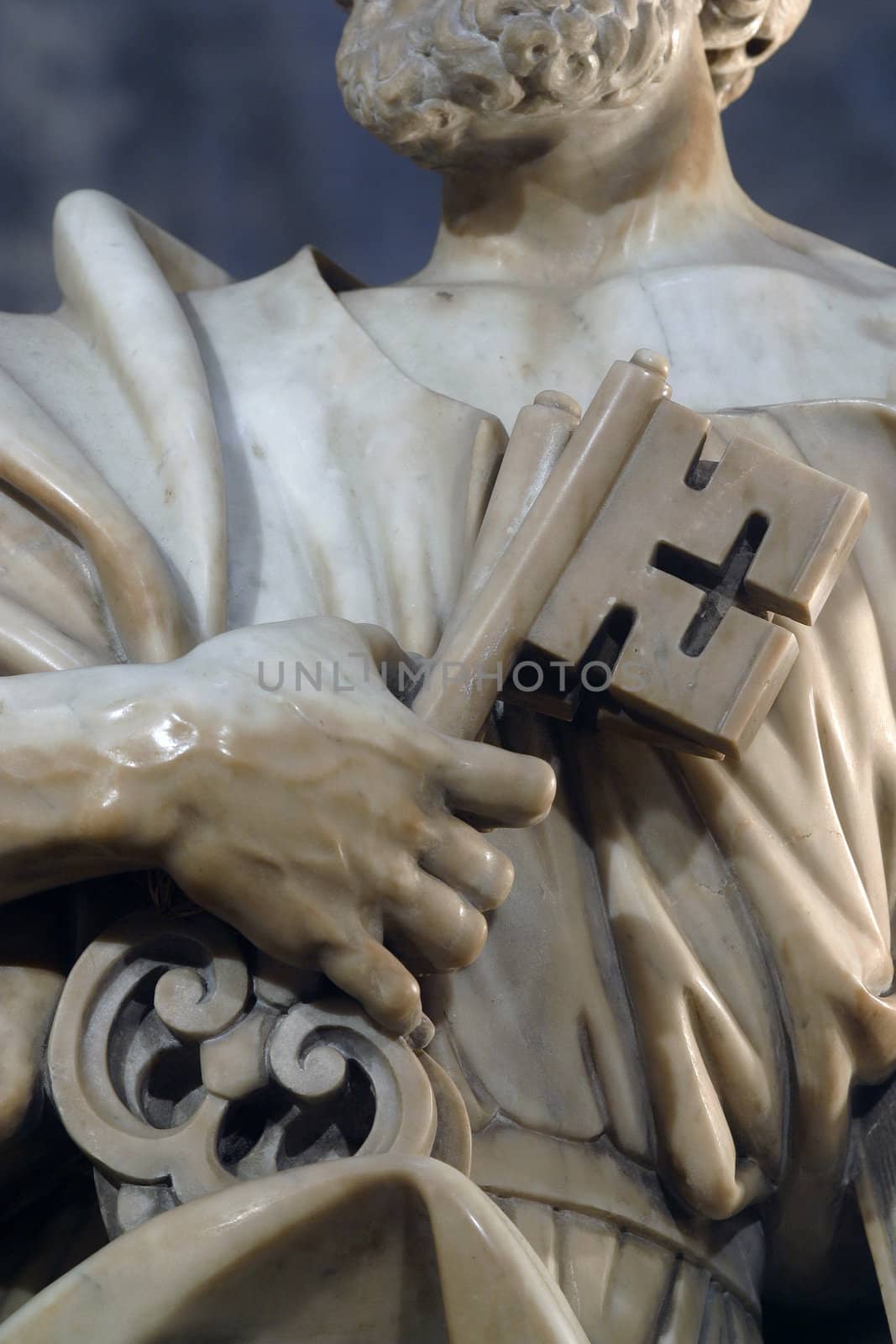 Key, the symbol of Saint Peter