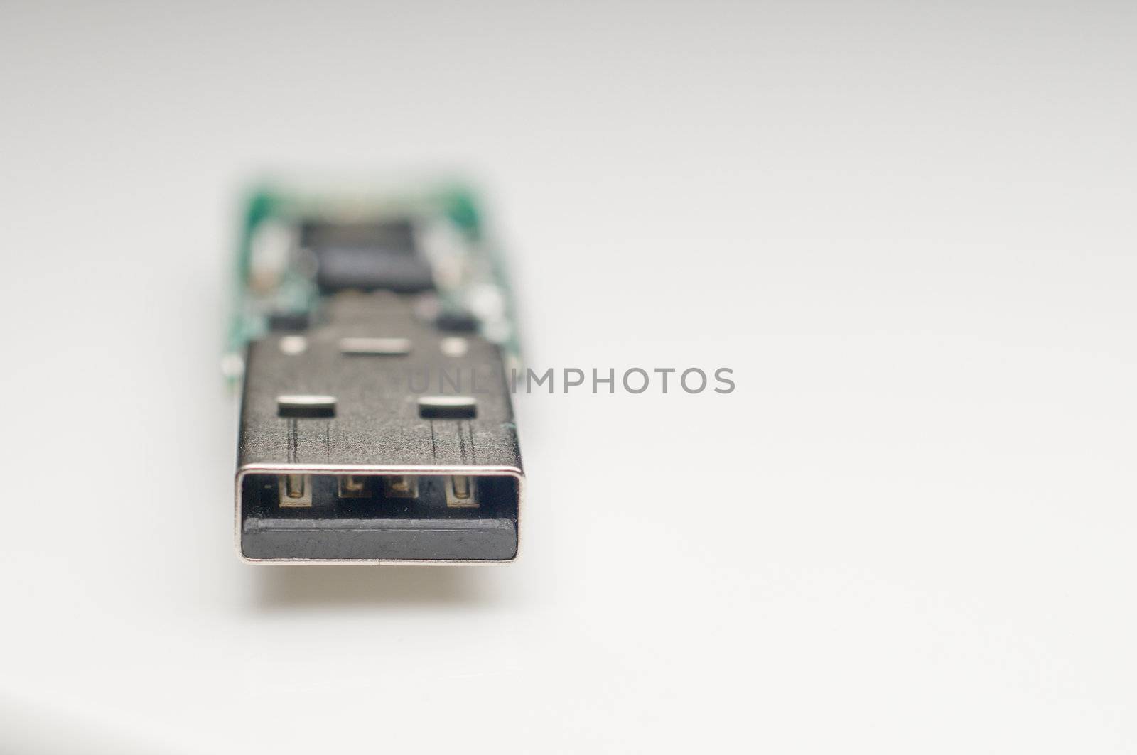 Electronic parts of a USB memory stick