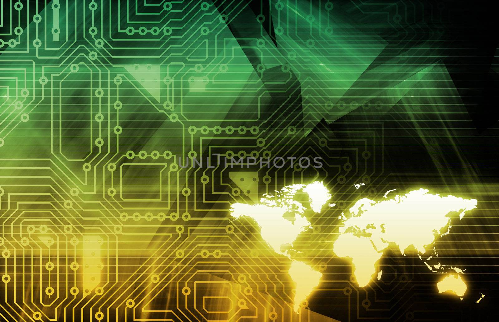 Mobility by Technology as a Concept Art