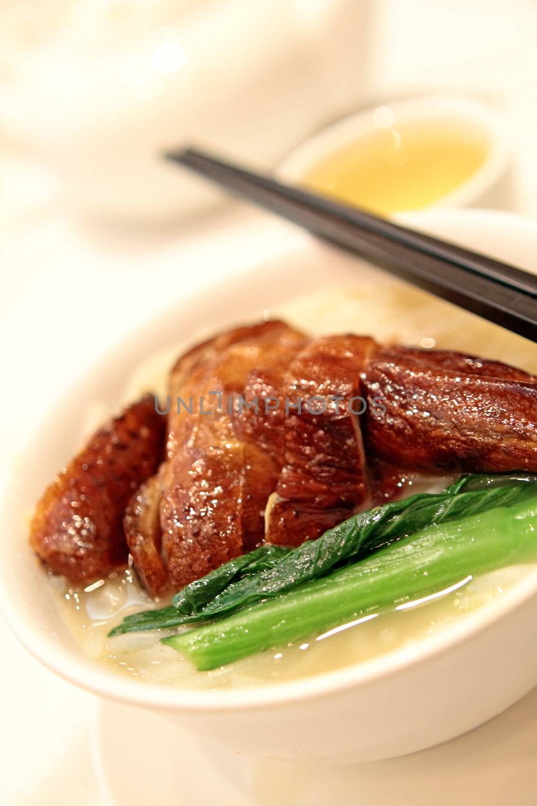 chinese food , siu mei noodle